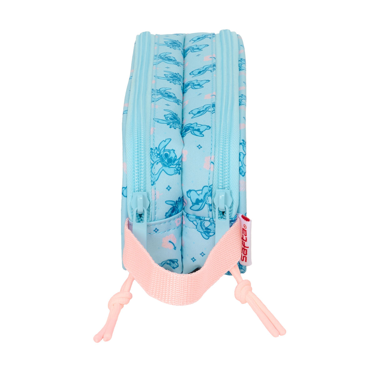 Geantă Universală Lilo & Stitch Ohana Albastru deschis Roz deschis 21 x 8 x 6 cm