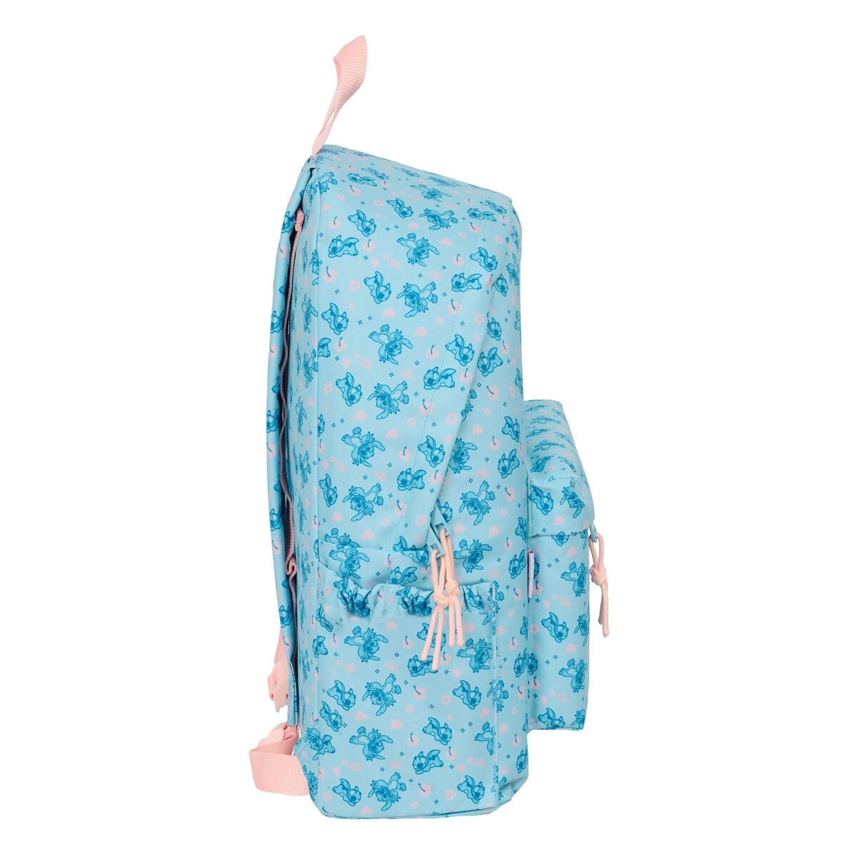 Ghiozdan Lilo & Stitch Ohana Albastru 31 x 43 x 13 cm