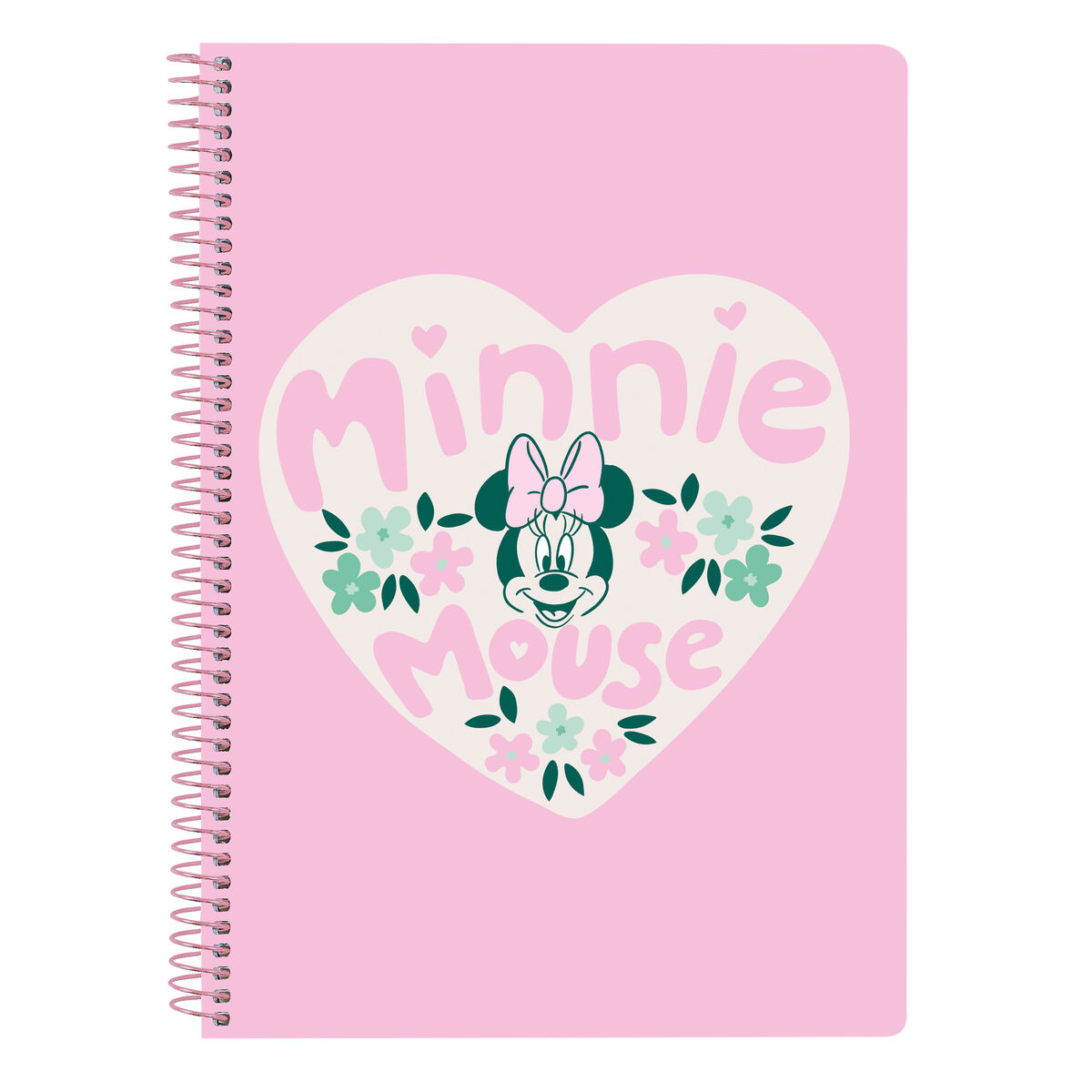 Biblioraft Minnie Mouse Minty Roz 15.5 x 22 x 1 cm