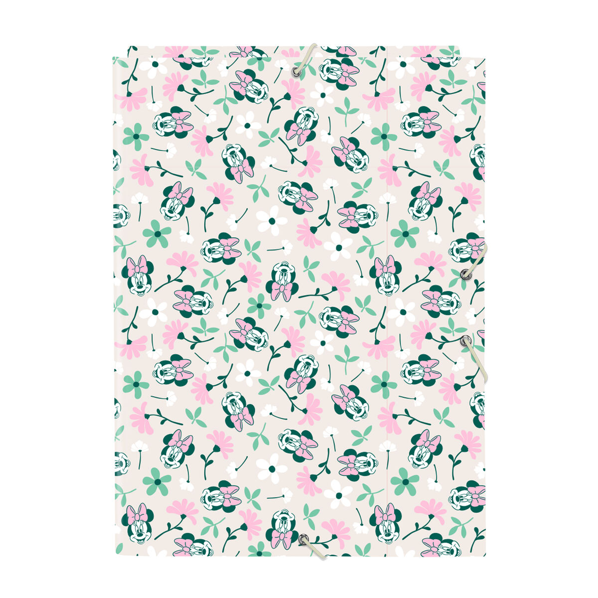 Biblioraft Minnie Mouse Minty Roz A4 26 x 33.5 x 2.5 cm