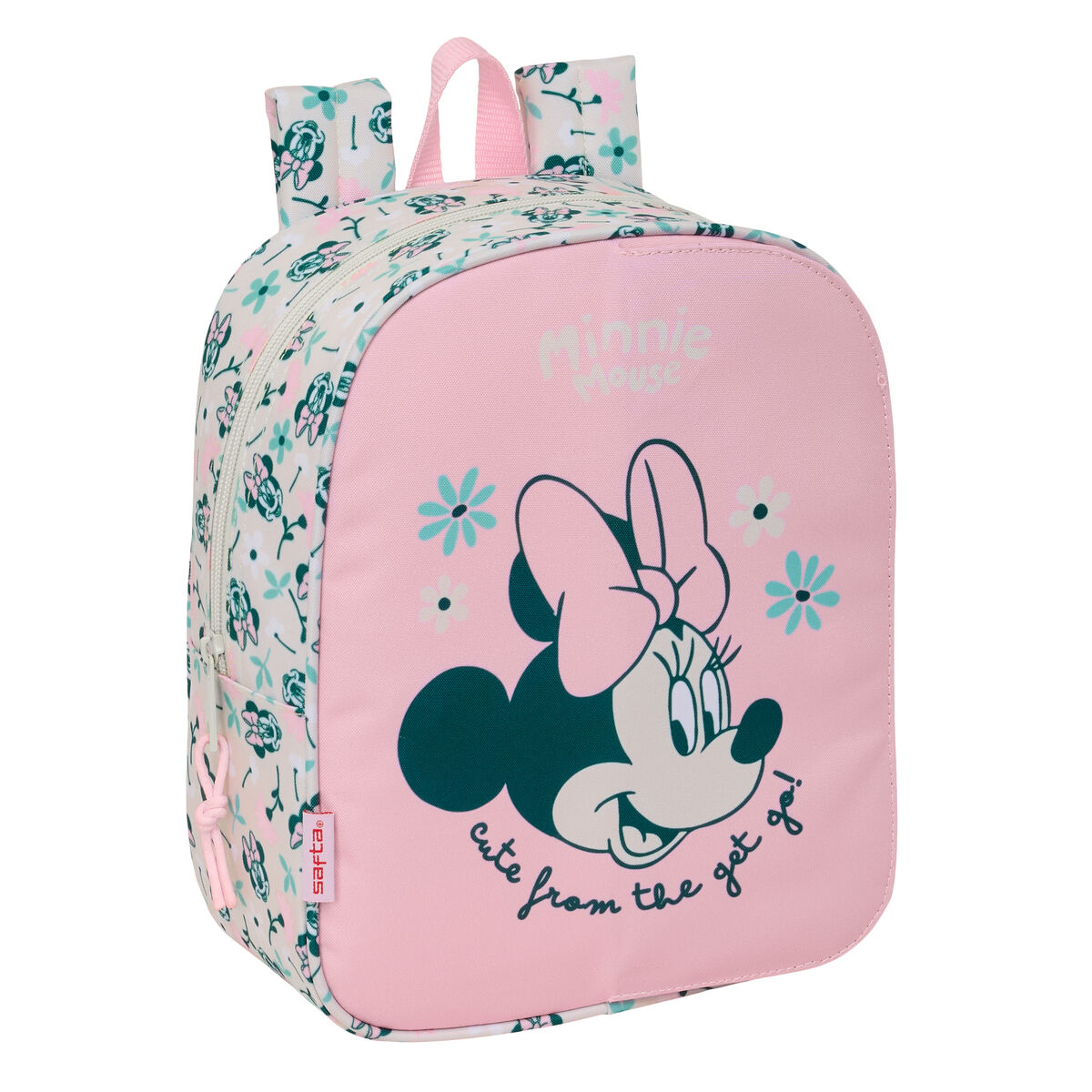 Ghiozdan Minnie Mouse Minty Roz 22 x 27 x 10 cm