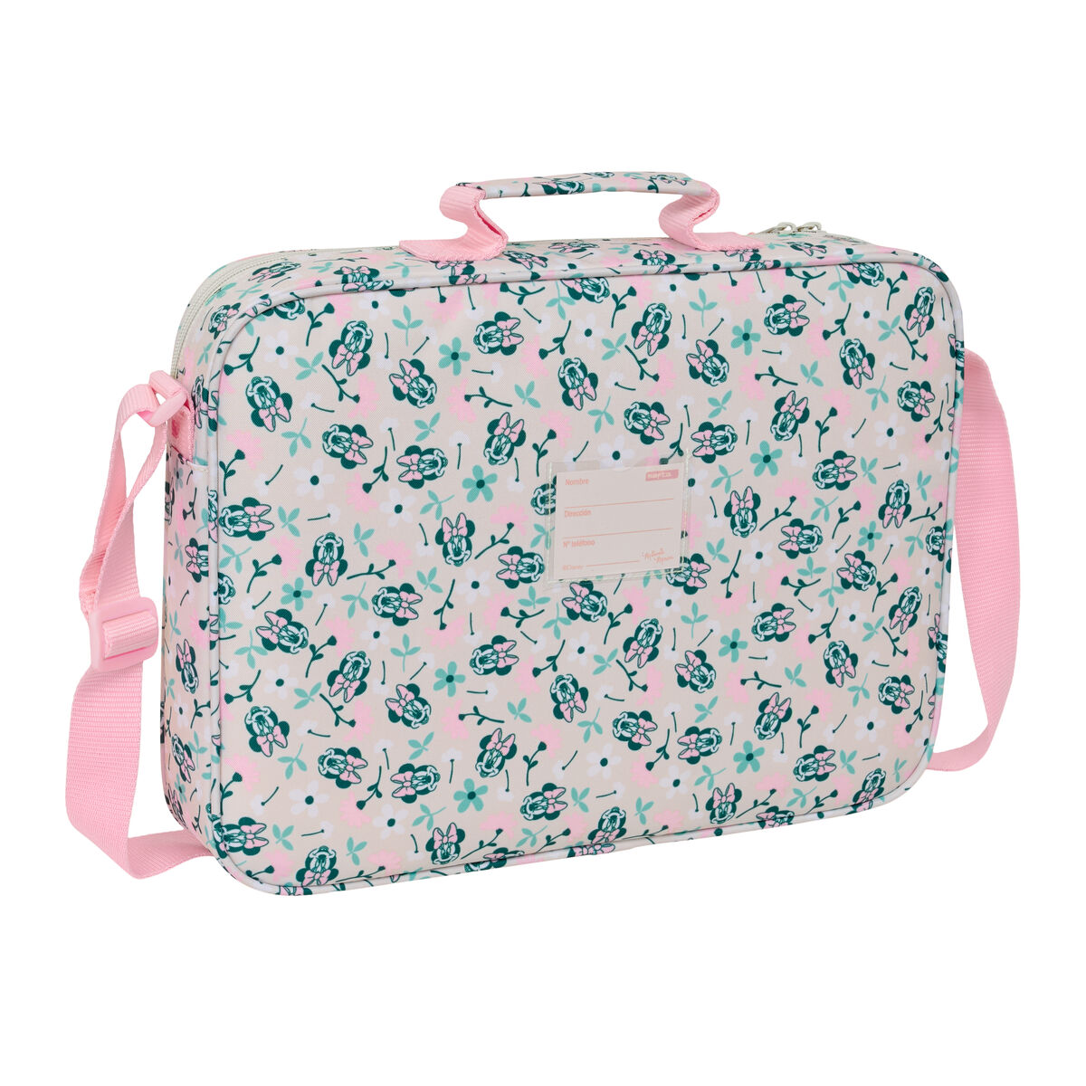 Ghiozdan Minnie Mouse Minty Roz 38 x 28 x 6 cm