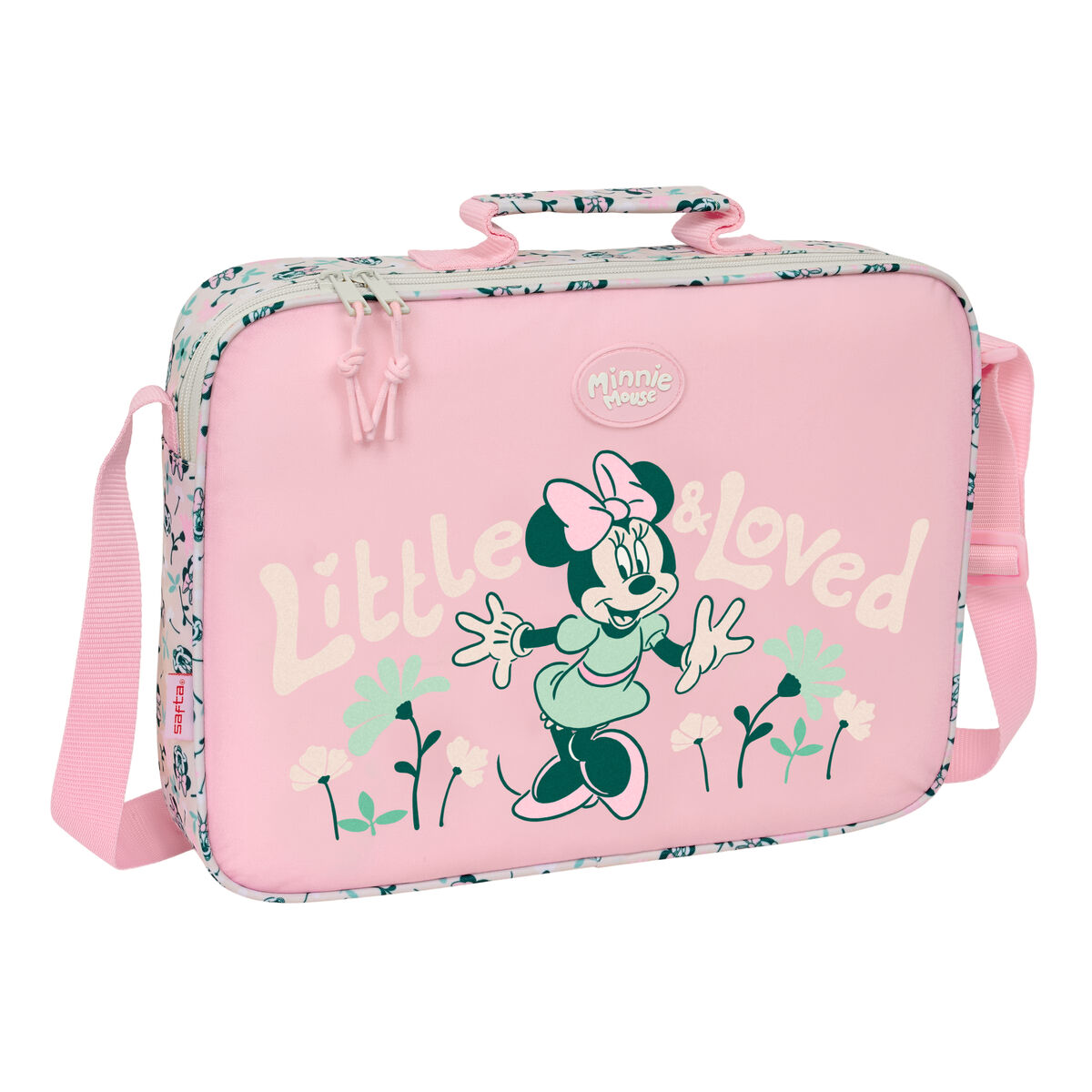 Ghiozdan Minnie Mouse Minty Roz 38 x 28 x 6 cm