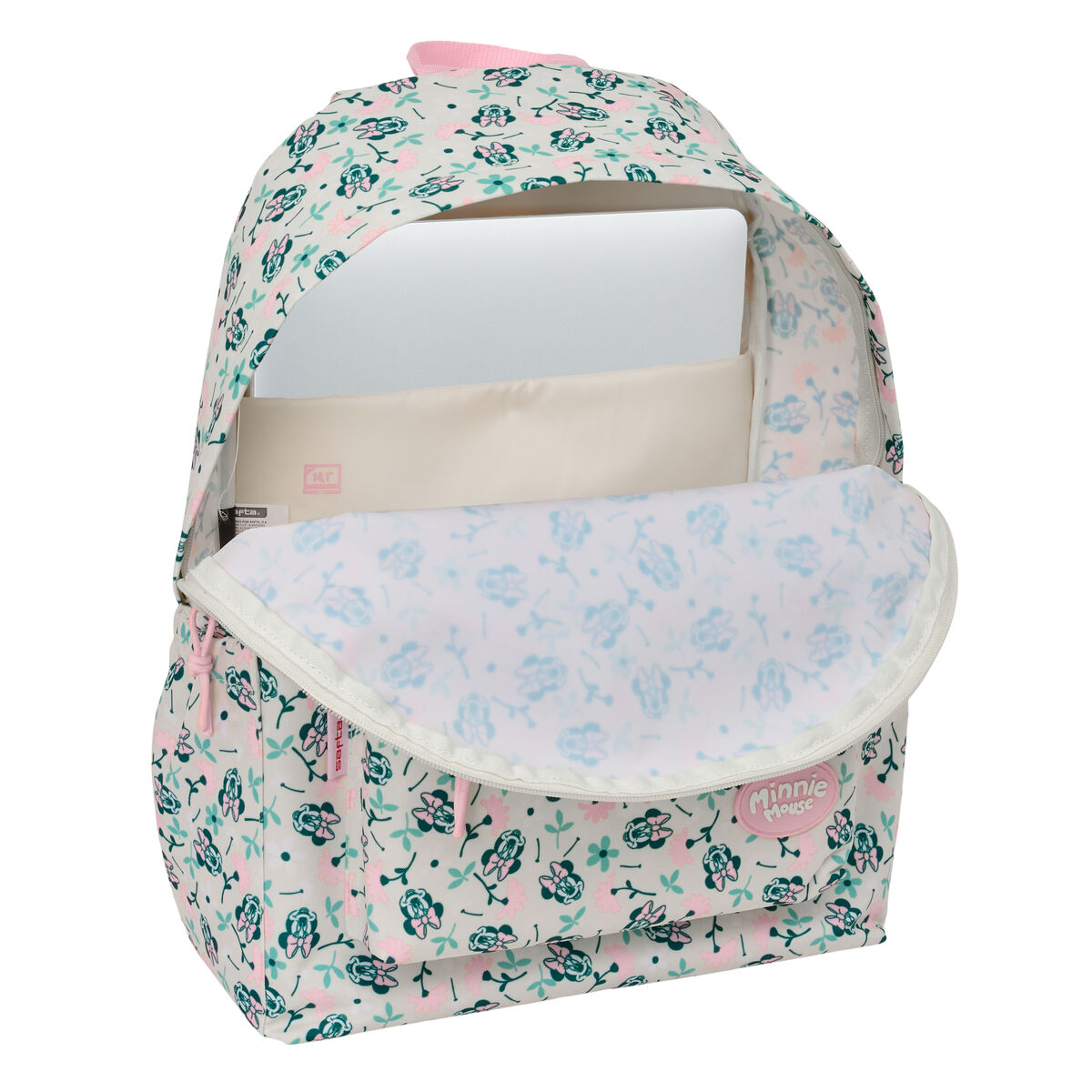 Ghiozdan Minnie Mouse Minty Roz 31 x 43 x 13 cm