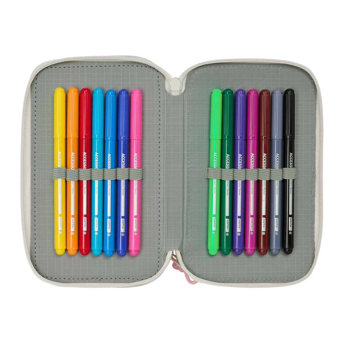 Geantă Universală Minnie Mouse Minty Roz 12,5 x 19,5 x 5,5 cm 37 Piese