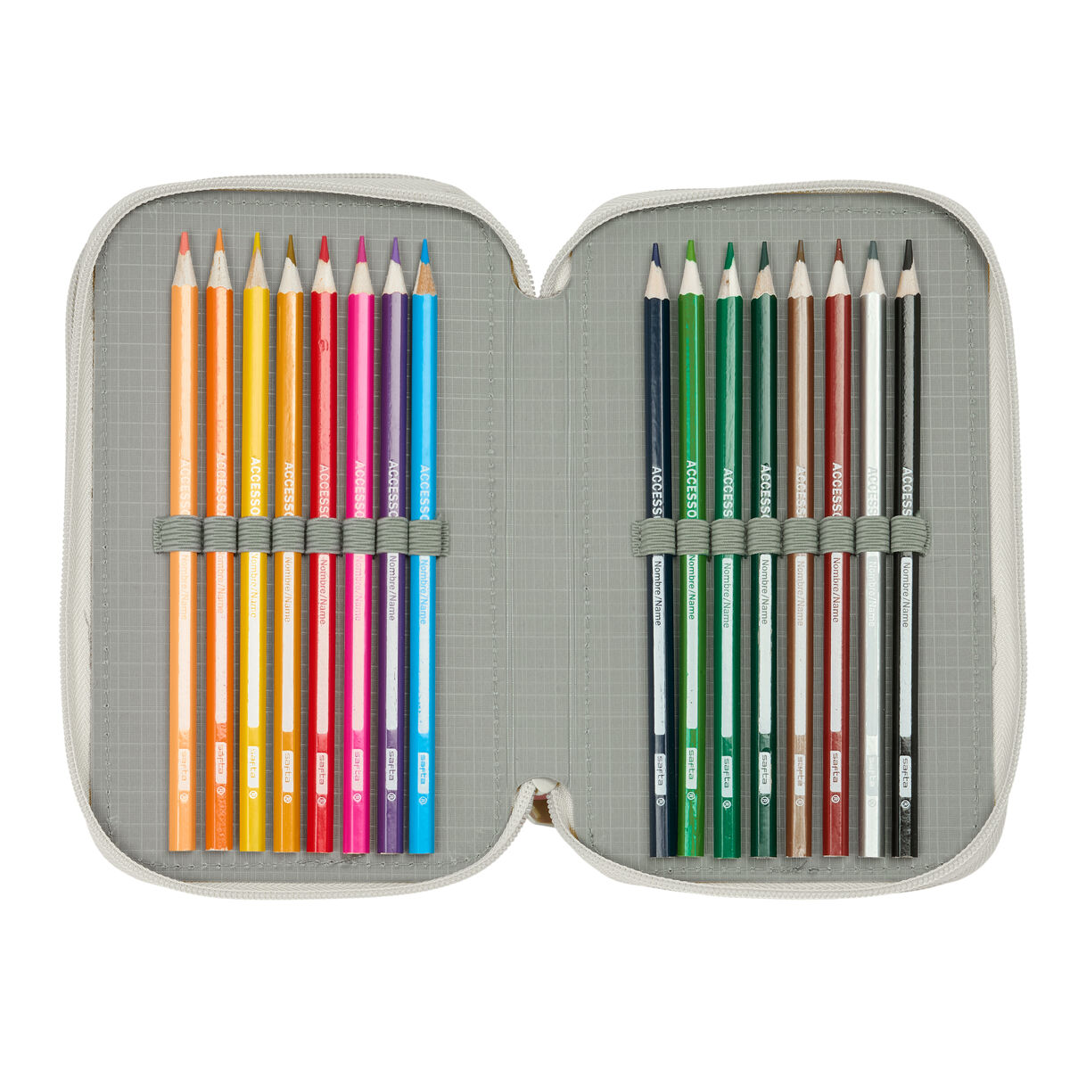 Geantă Universală Minnie Mouse Minty Roz 12,5 x 19,5 x 5,5 cm 37 Piese