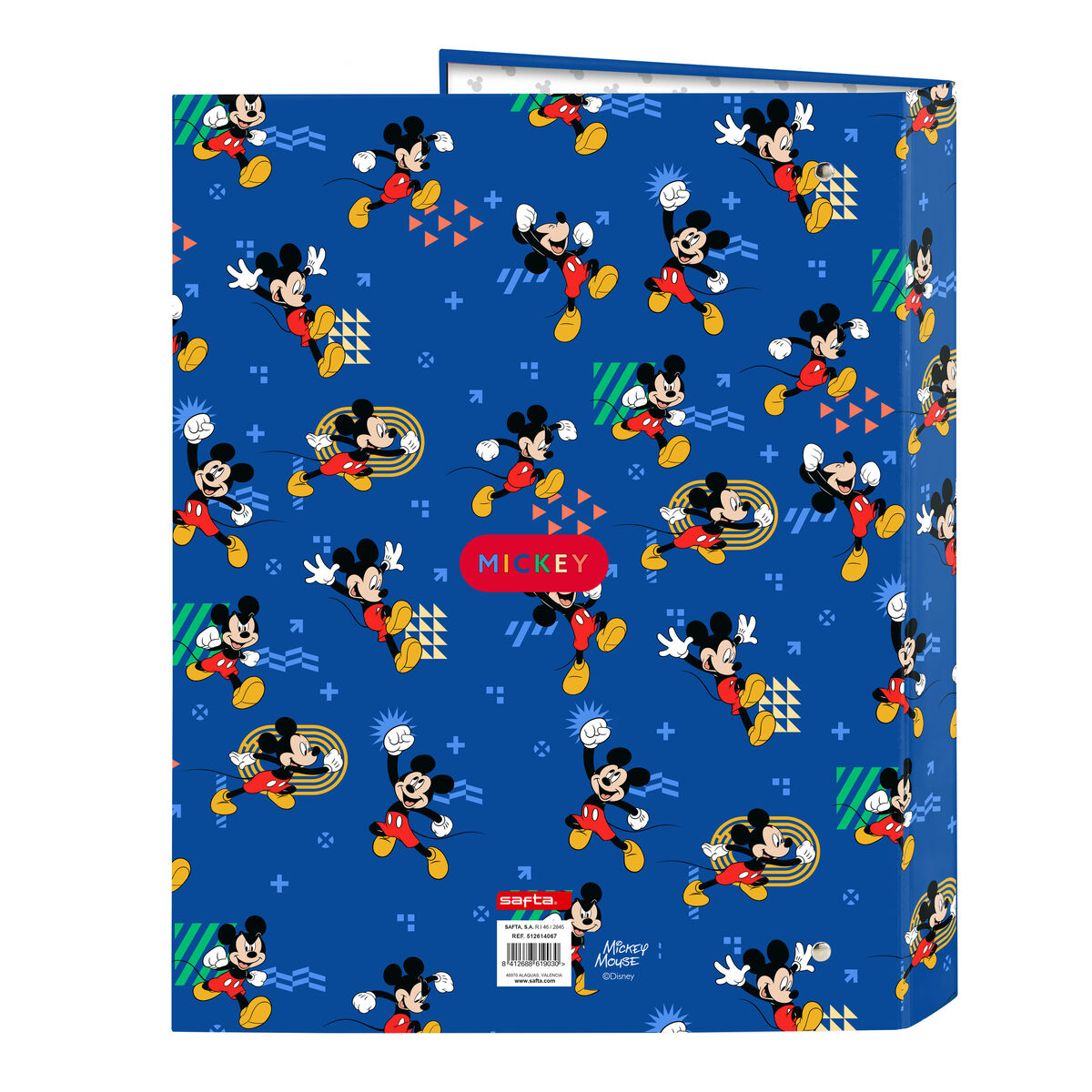 Biblioraft Mickey Mouse Clubhouse Today Albastru A4 26.5 x 33 x 4 cm