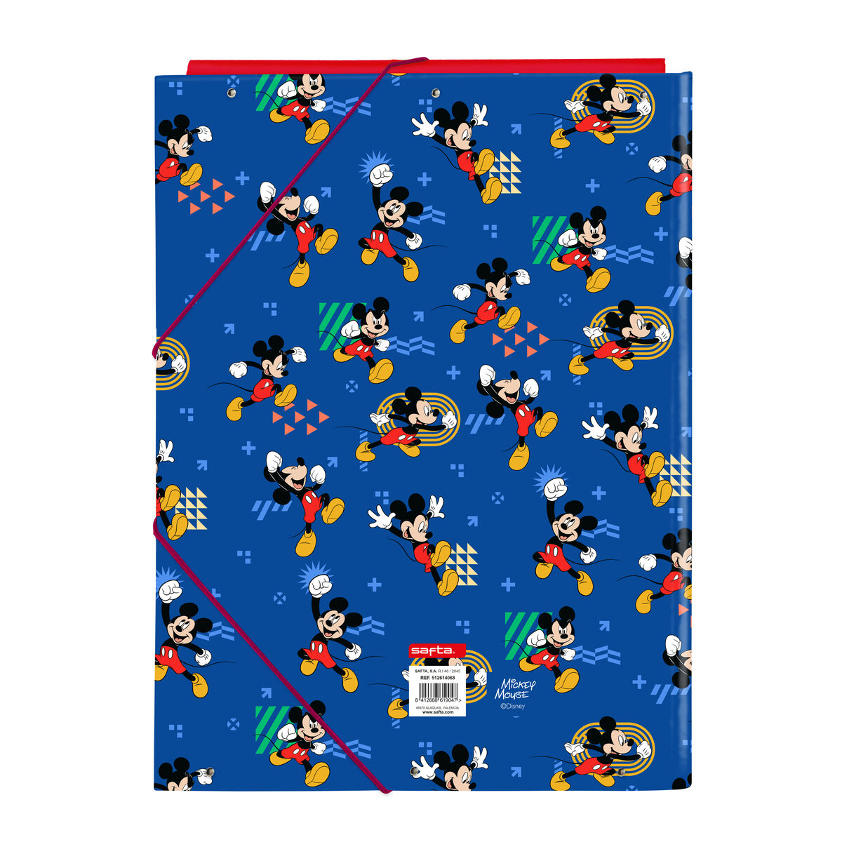 Biblioraft Mickey Mouse Clubhouse Today Albastru A4 26 x 33.5 x 2.5 cm