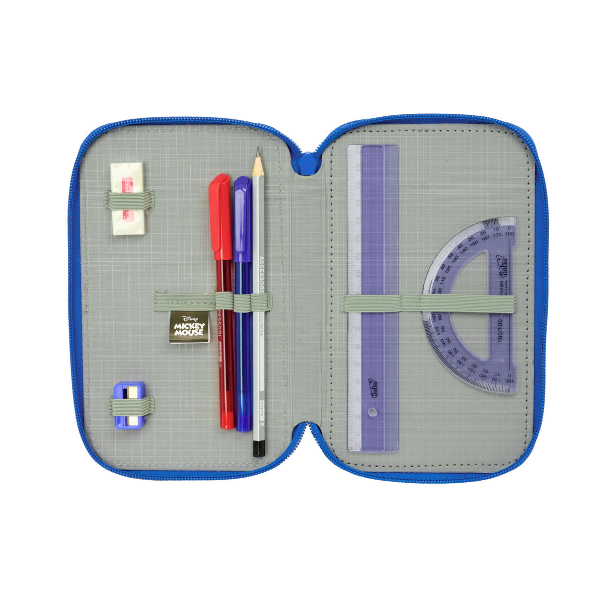 Geantă Universală Mickey Mouse Clubhouse Today Albastru 12,5 x 19,5 x 5,5 cm 37 Piese