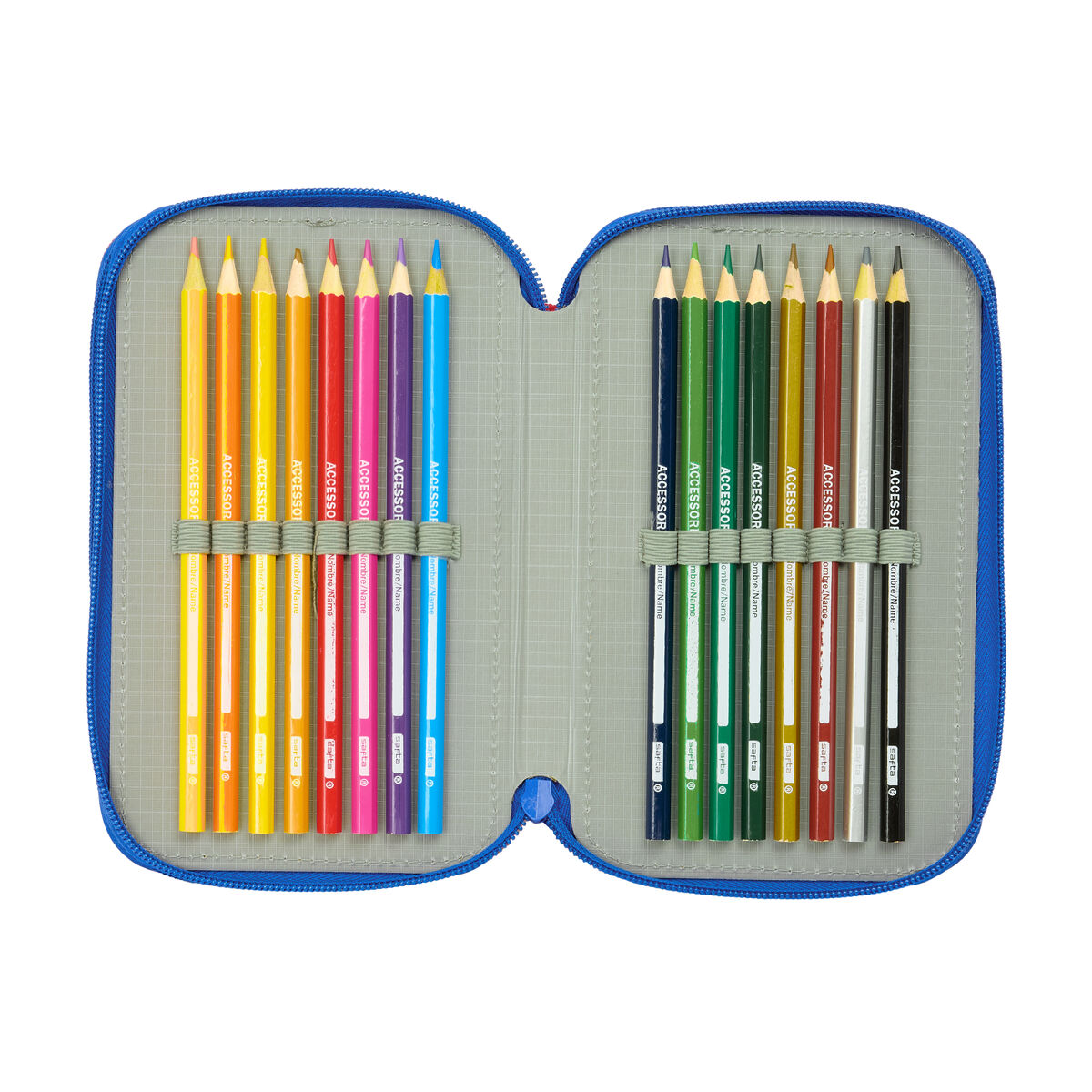 Geantă Universală Mickey Mouse Clubhouse Today Albastru 12,5 x 19,5 x 5,5 cm 37 Piese