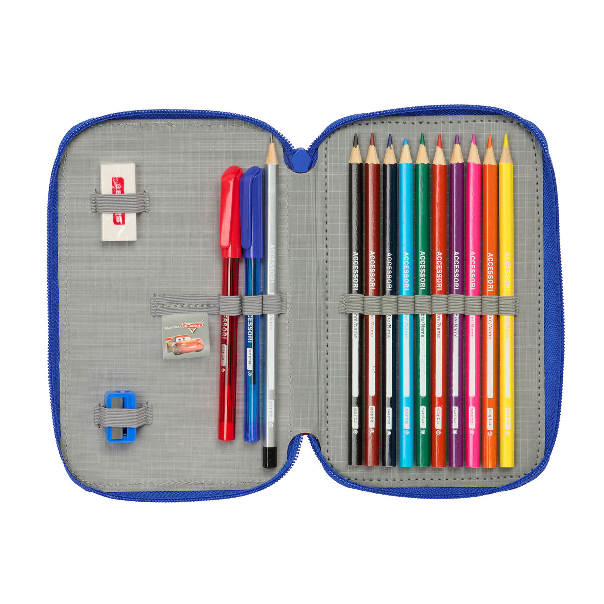 Geantă Universală Cars Multicolor 12.5 x 19.5 x 4 cm 29 Piese