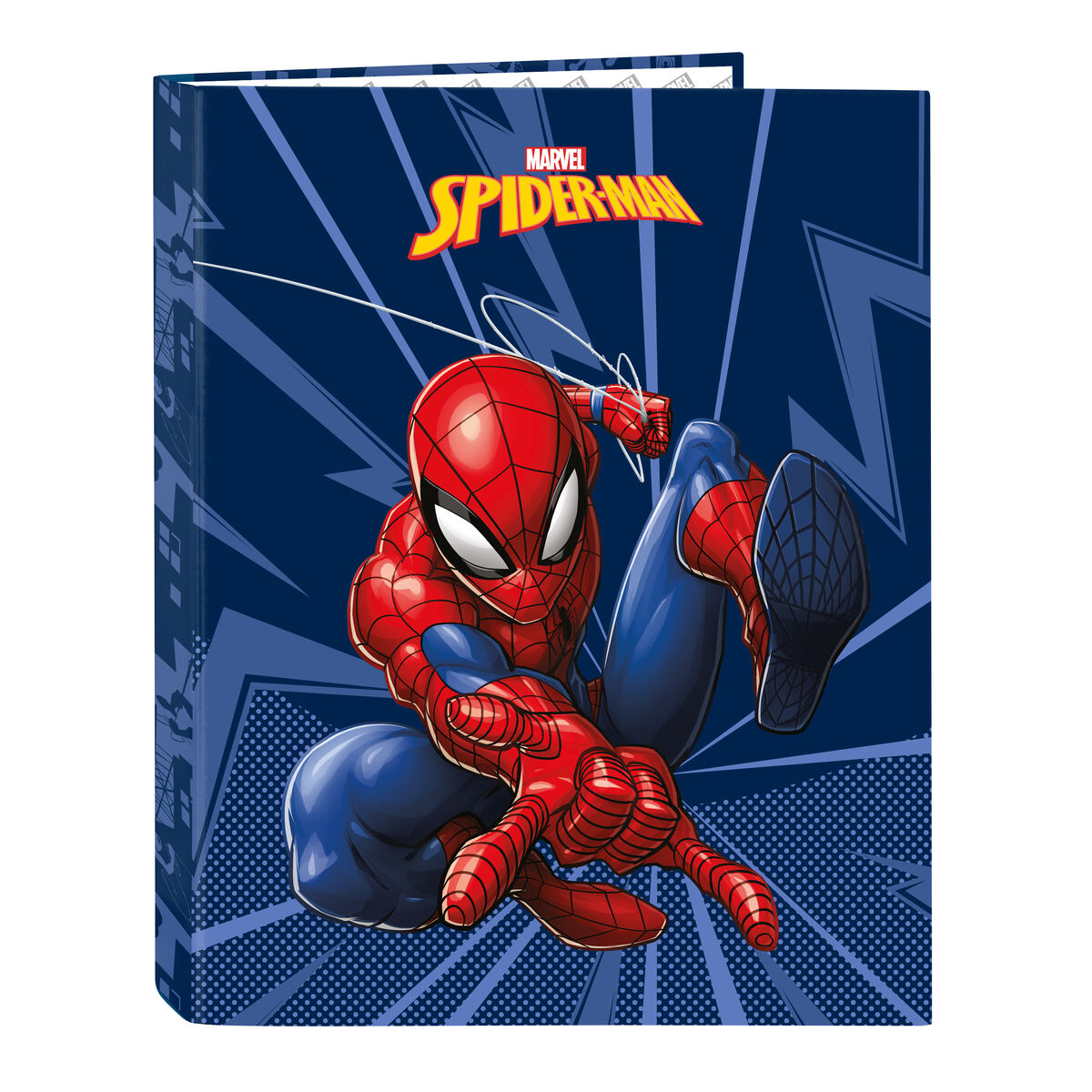 Biblioraft Spider-Man Albastru A4 26.5 x 33 x 4 cm