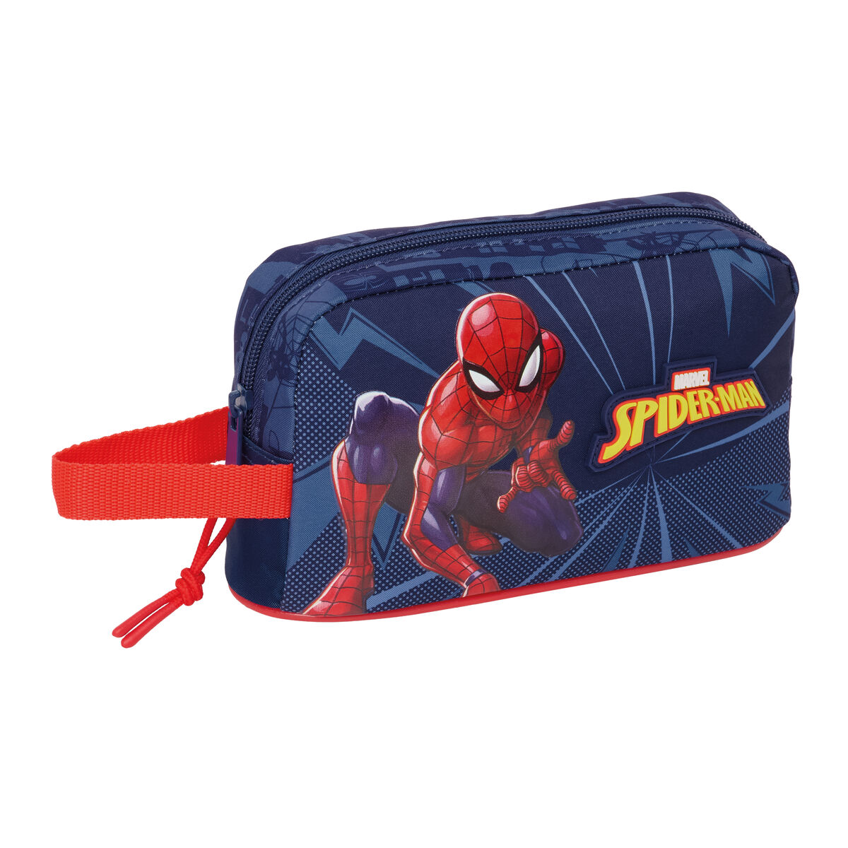 Geantă Termoizolantă pentru Gustări Spider-Man Albastru 21,5 x 12 x 6,5 cm
