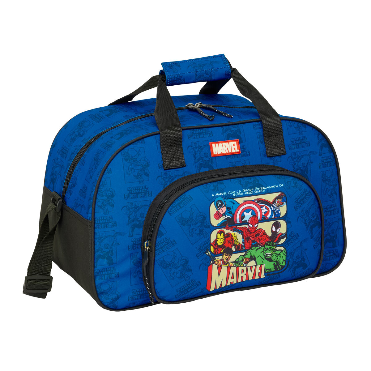 Geantă de Sport The Avengers Albastru Negru 40 x 24 x 23 cm