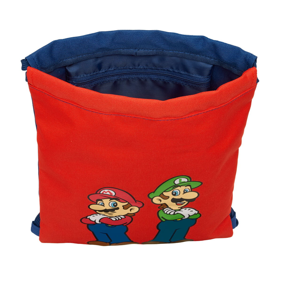 Geantă Rucsac cu Bretele Super Mario Mamma mia Roșu Bleumarin 26 x 34 x 1 cm