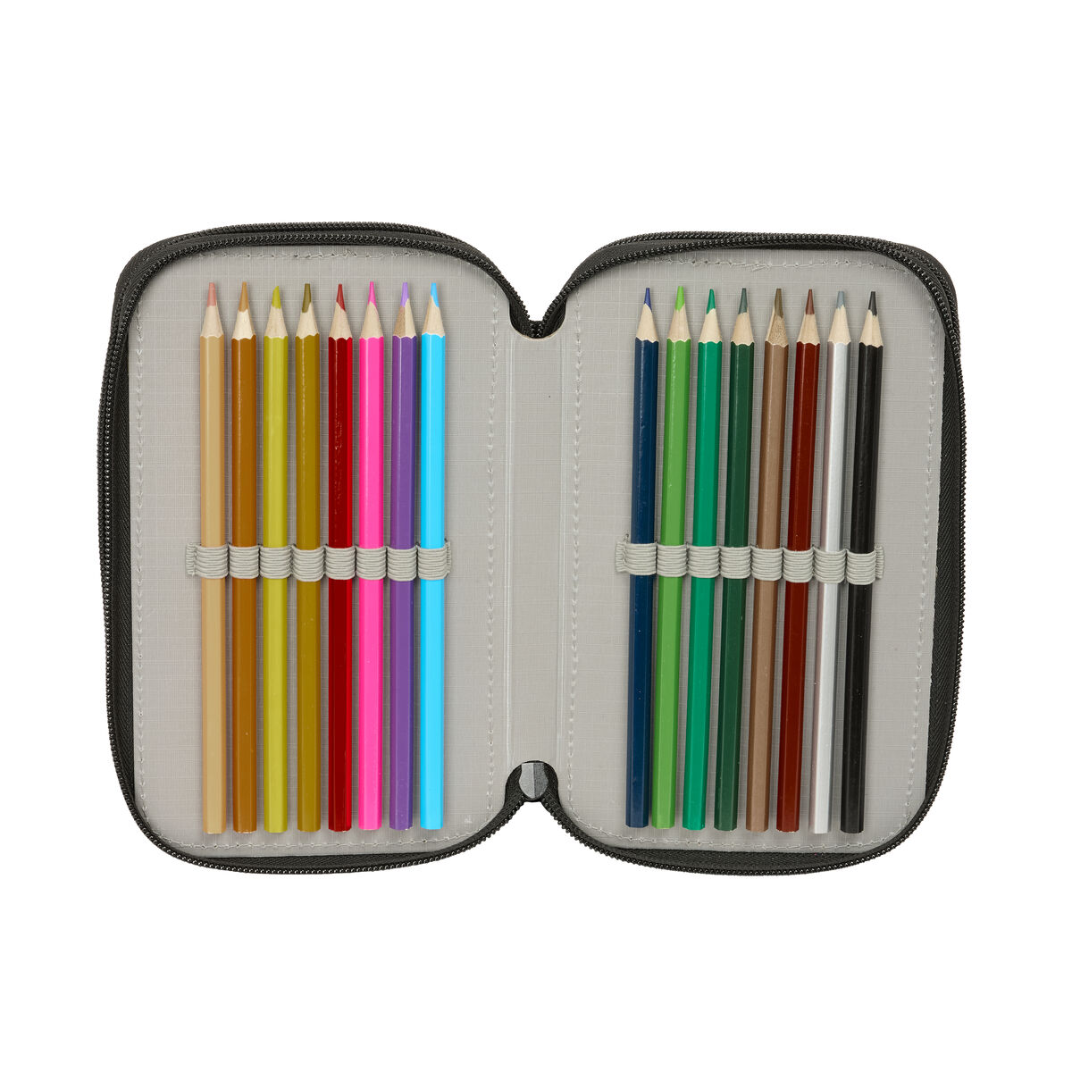 Geantă Universală One Piece Negru 12,5 x 19,5 x 5,5 cm 37 Piese