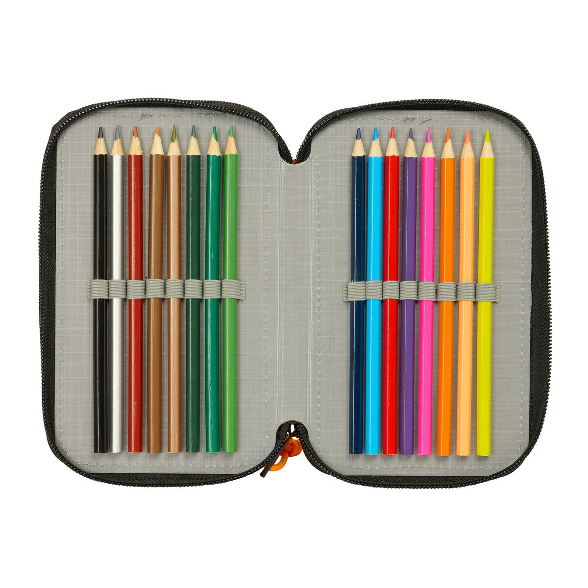 Geantă Universală Naruto Negru 12,5 x 19,5 x 5,5 cm 37 Piese