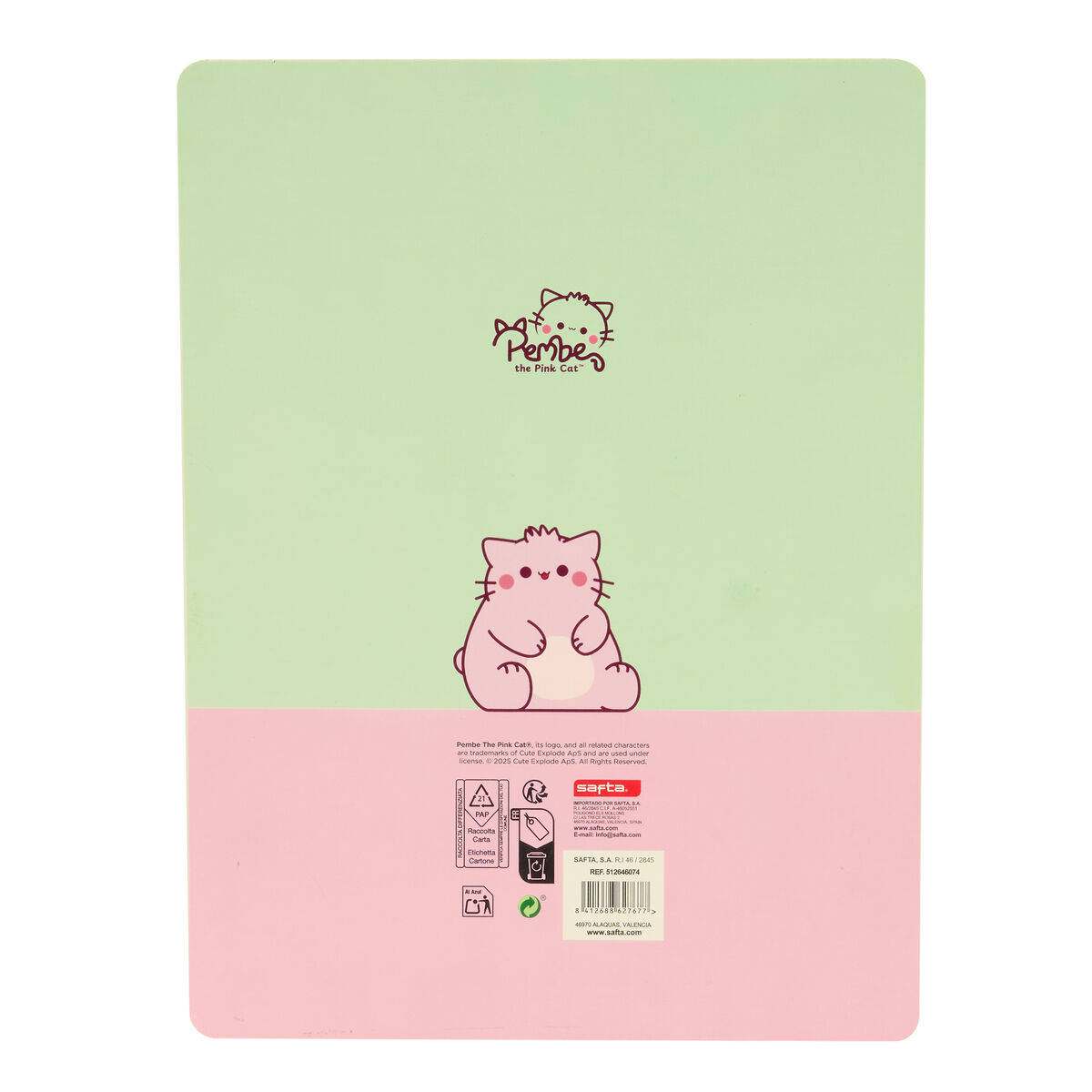 Biblioraft Pembe The pink cat