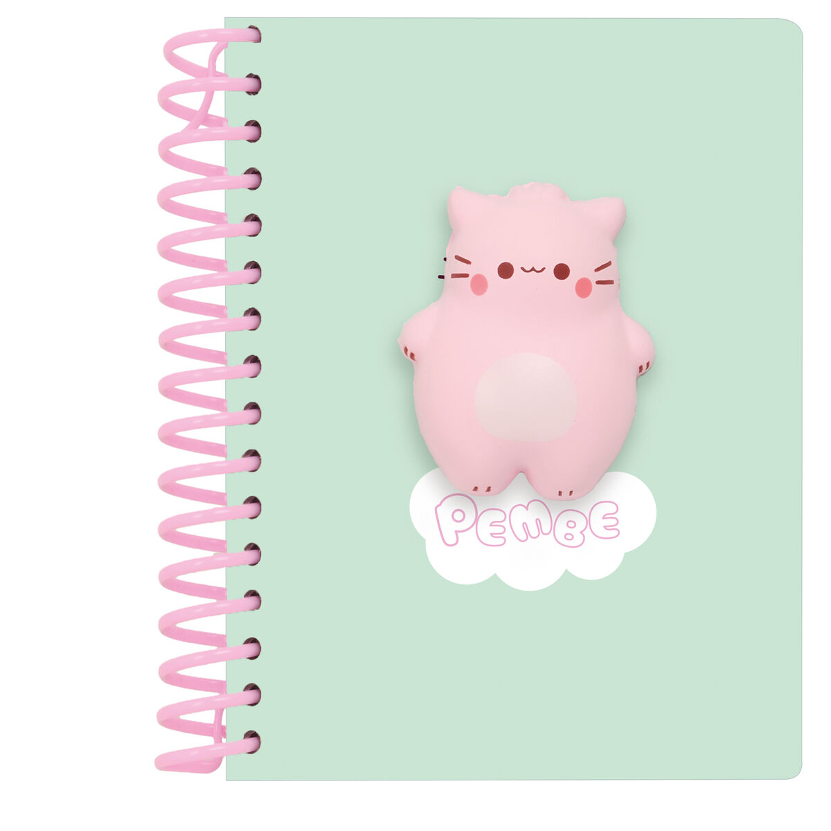 Notebook Safta The pink cat Multicolor