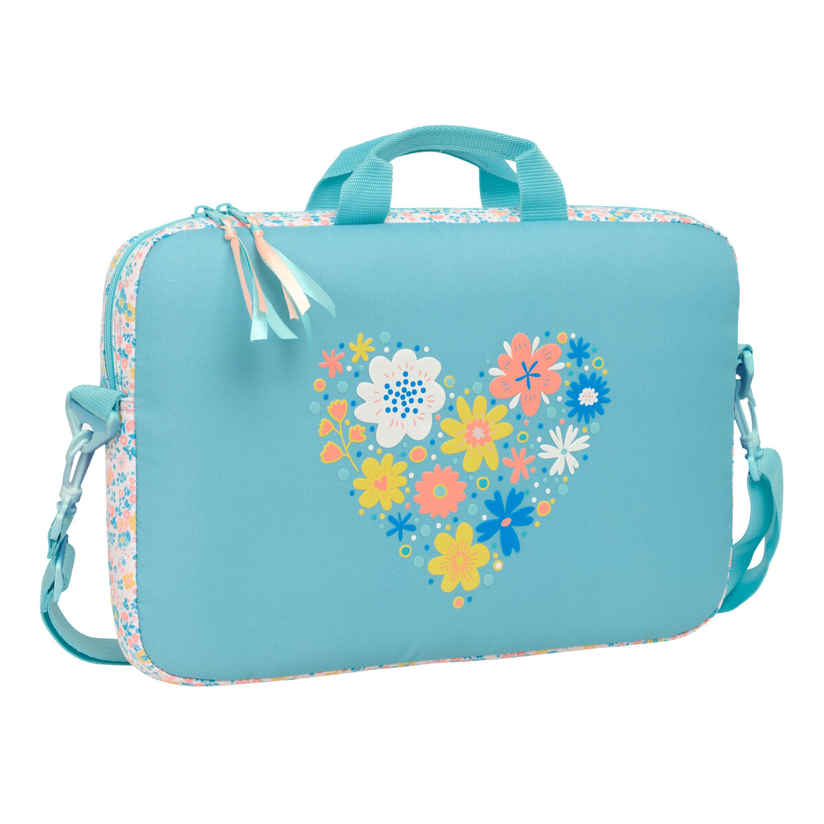 Servietă pentru Laptop Moos Fiori Multicolor 40 x 27 x 4 cm