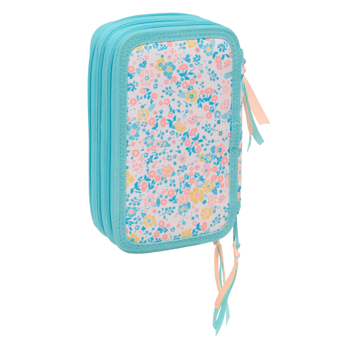 Geantă Universală Moos Fiori Multicolor 12,5 x 19,5 x 5,5 cm 37 Piese