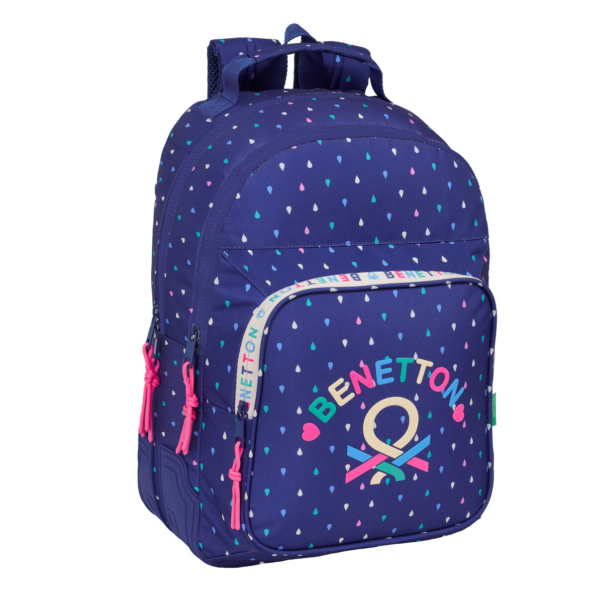 Ghiozdan Benetton Drop Multicolor 32 x 42 x 15 cm