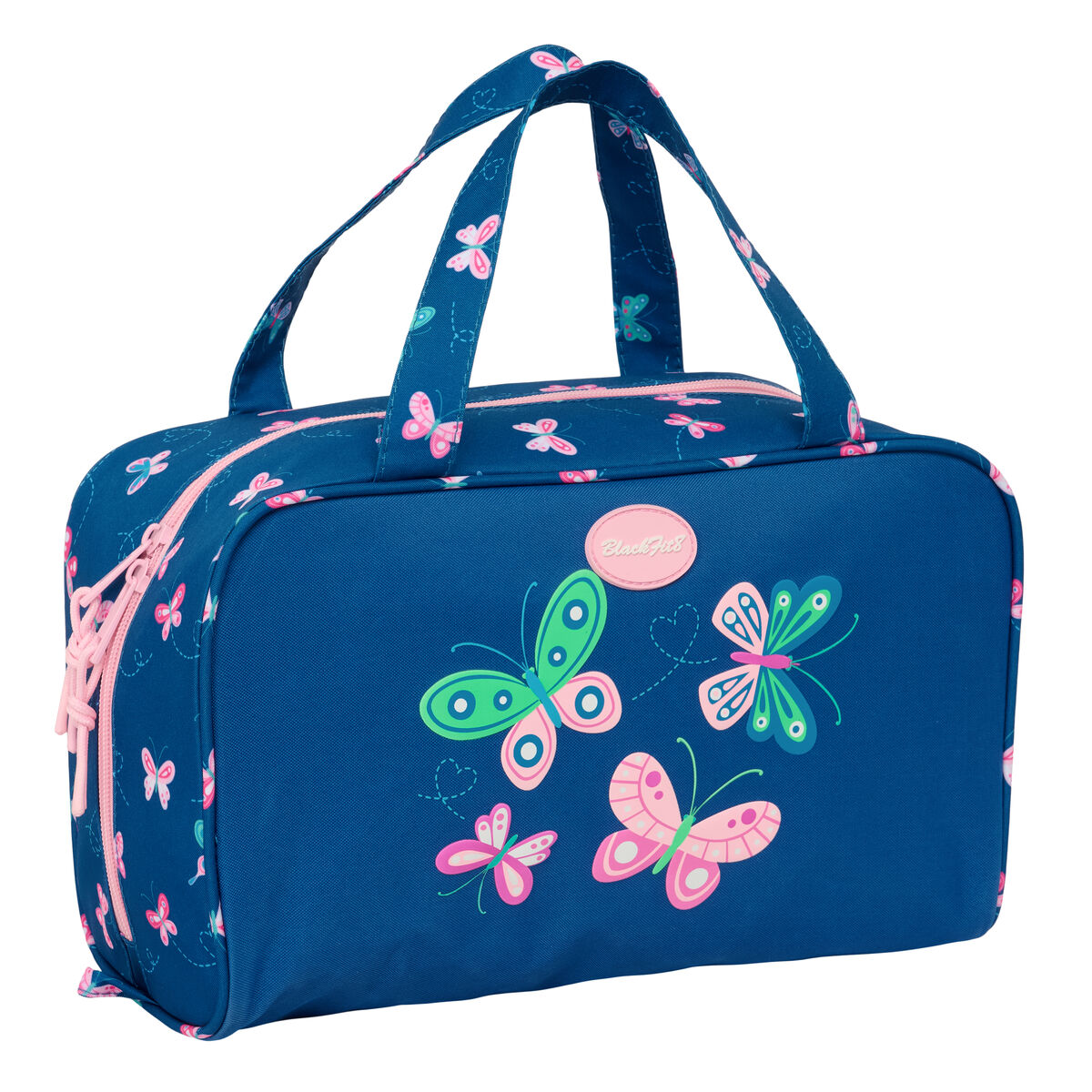 Trusă de Voiaj BlackFit8 Mariposas Multicolor 31 x 14 x 19 cm