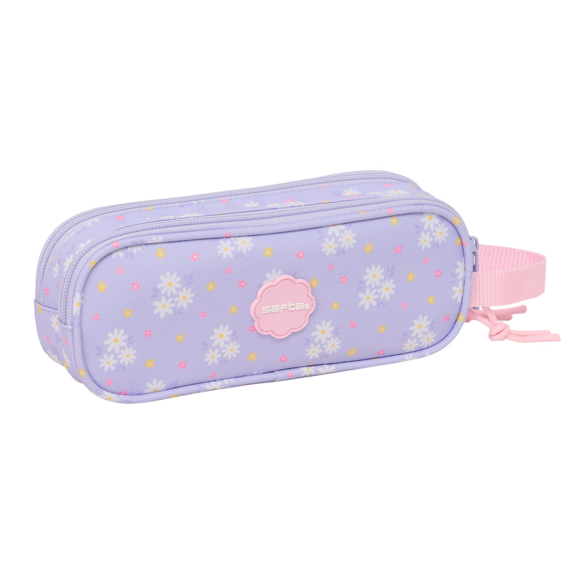 Geantă Universală Safta Bouquet Roz Liliachiu 21 x 8 x 6 cm