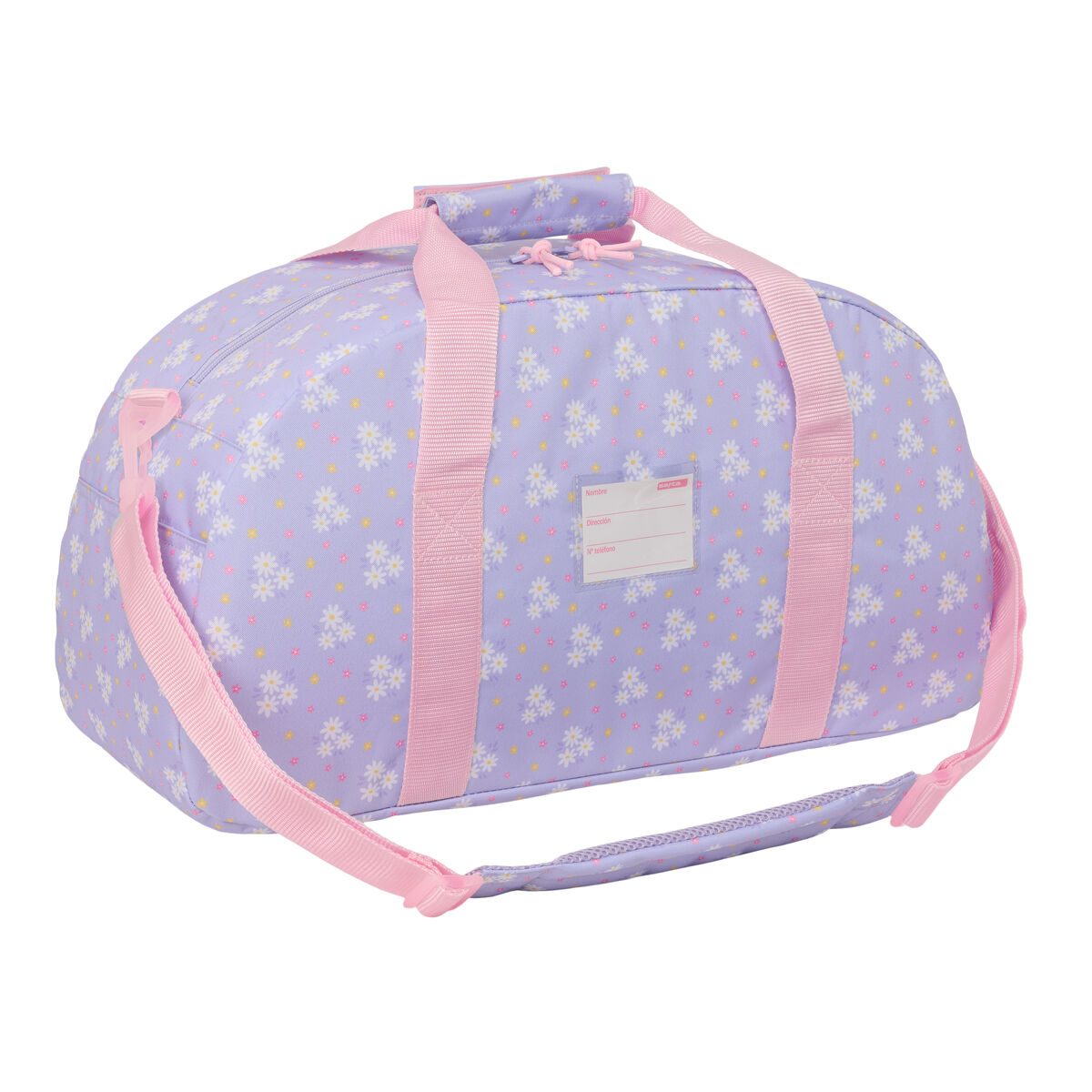 Geantă de Sport Safta Bouquet Roz Liliachiu 50 x 26 x 20 cm