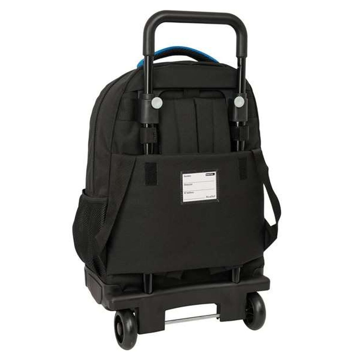 Ghiozdan cu Roți BlackFit8 Underground Albastru Negru 33 x 45 x 22 cm