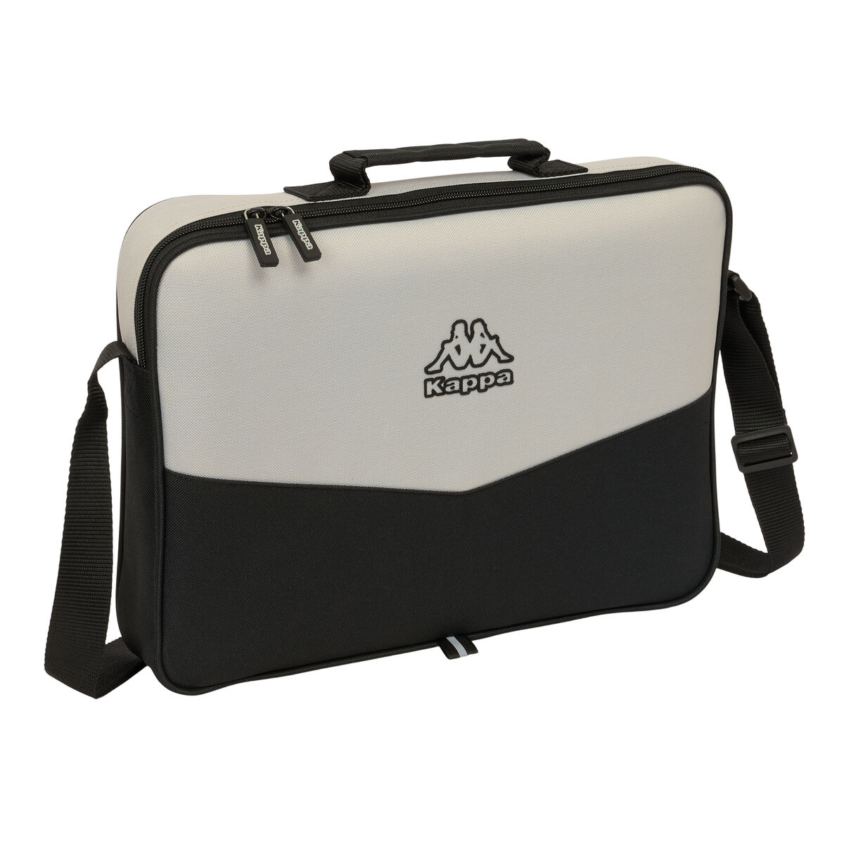 Ghiozdan Kappa Grey Negru Gri 38 x 28 x 6 cm