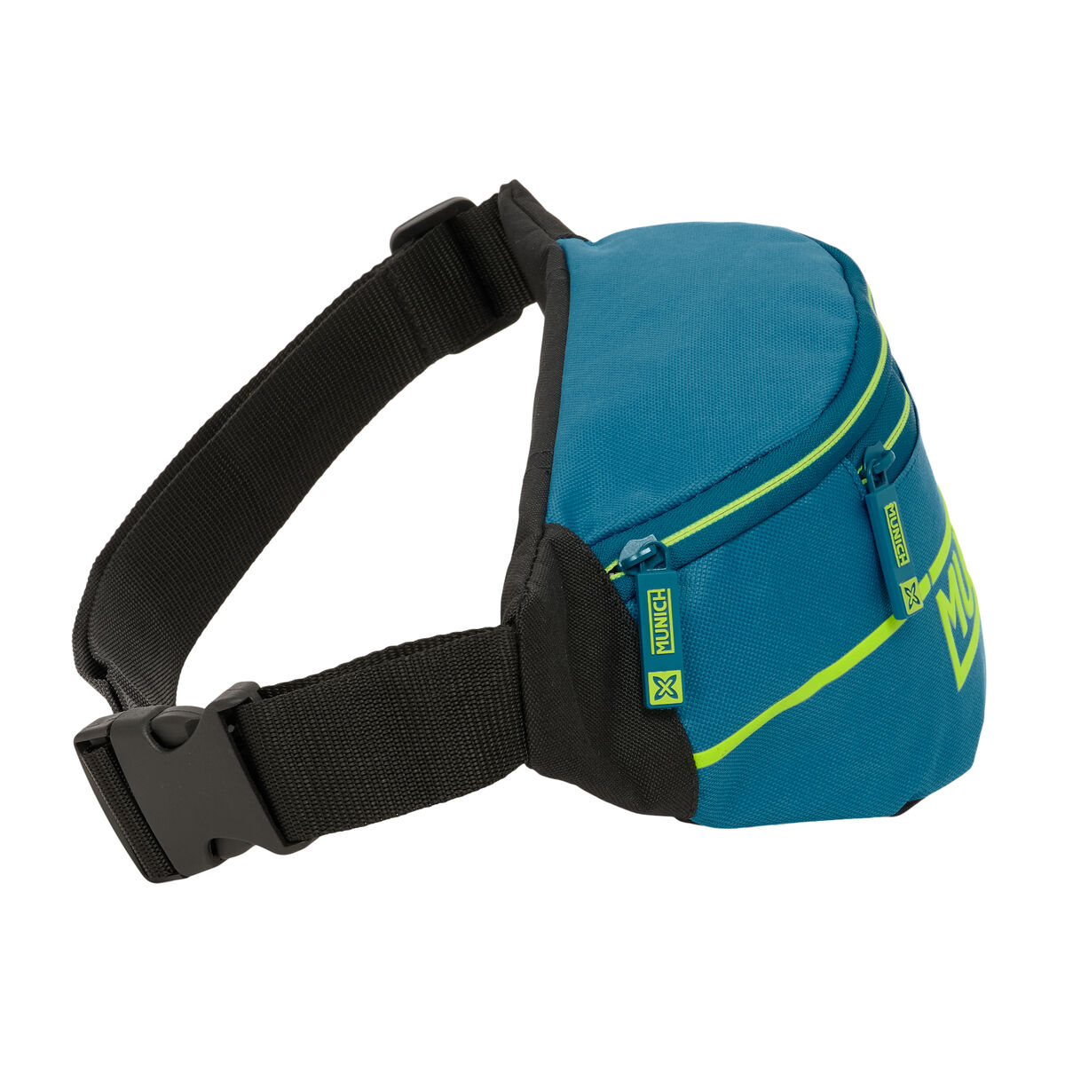 Borsetă Munich Land Negru Verde 23 x 12 x 9 cm