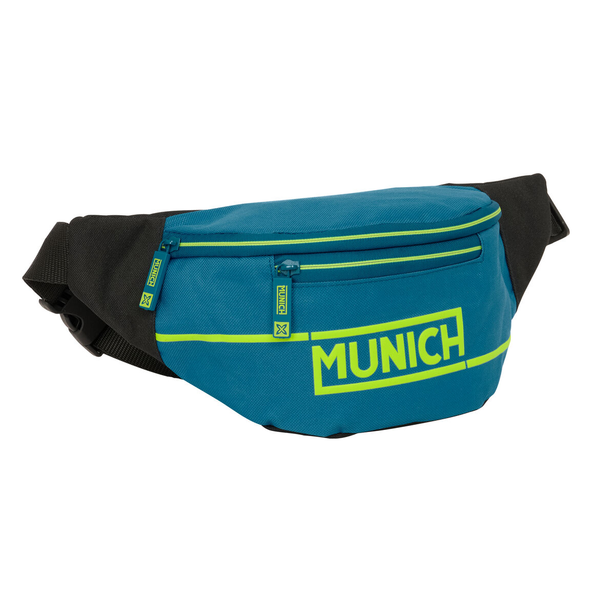Borsetă Munich Land Negru Verde 23 x 12 x 9 cm
