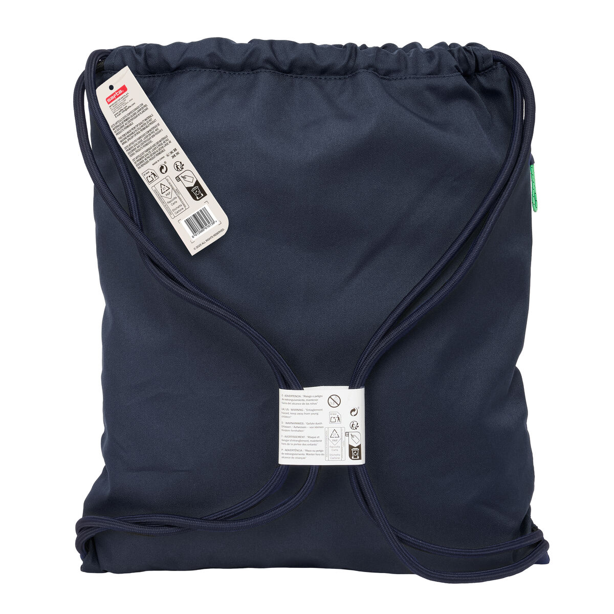 Geantă Rucsac cu Bretele El Niño Navy Bleumarin 35 x 40 x 1 cm