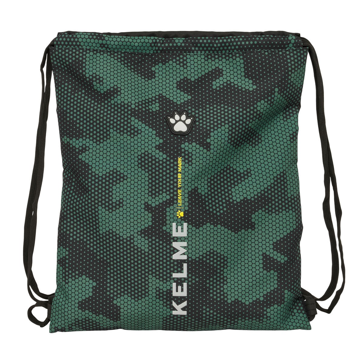 Geantă Rucsac cu Bretele Kelme Camo Negru Verde 35 x 40 x 1 cm