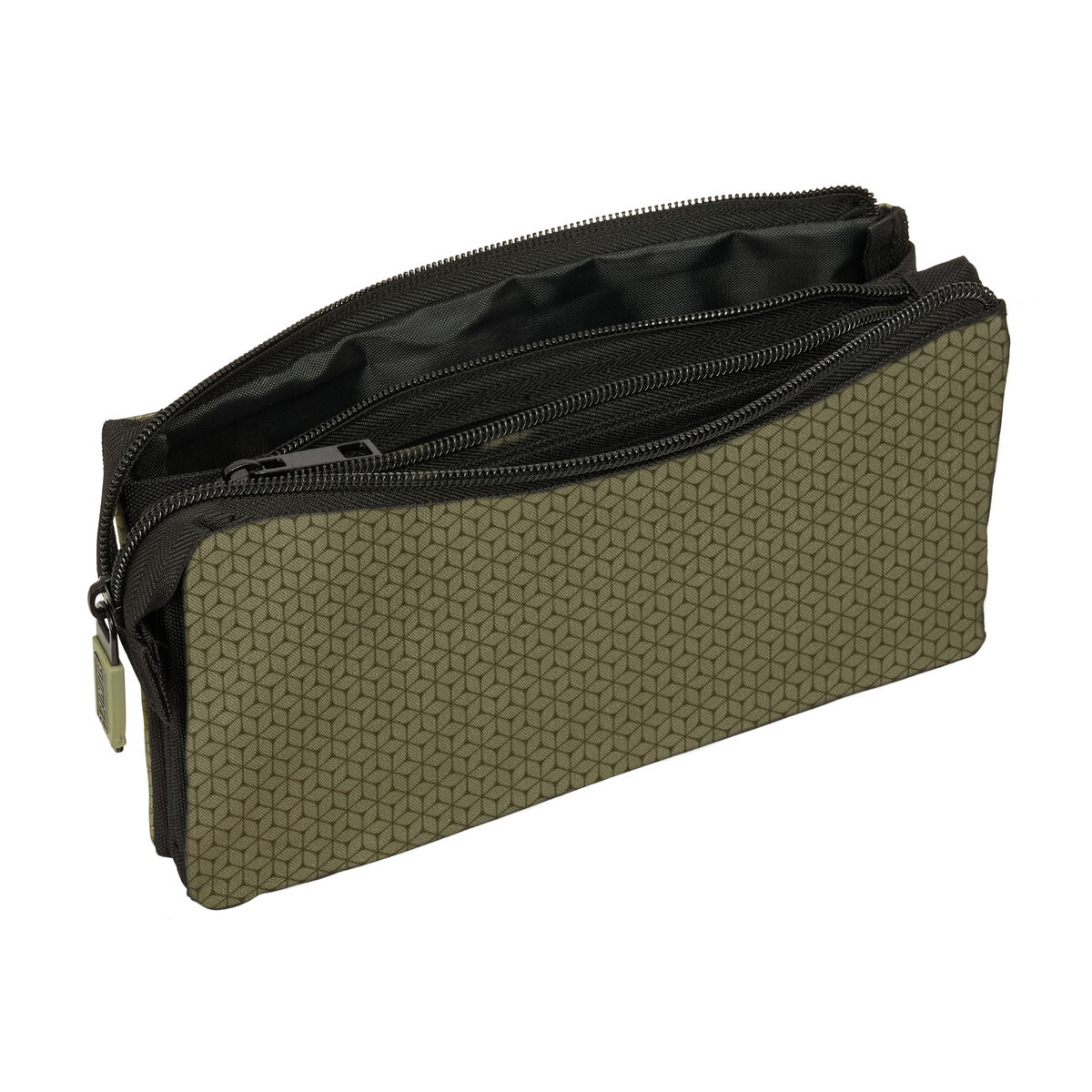 Ghiozdan Munich West Negru Verde 22 x 12 x 3 cm