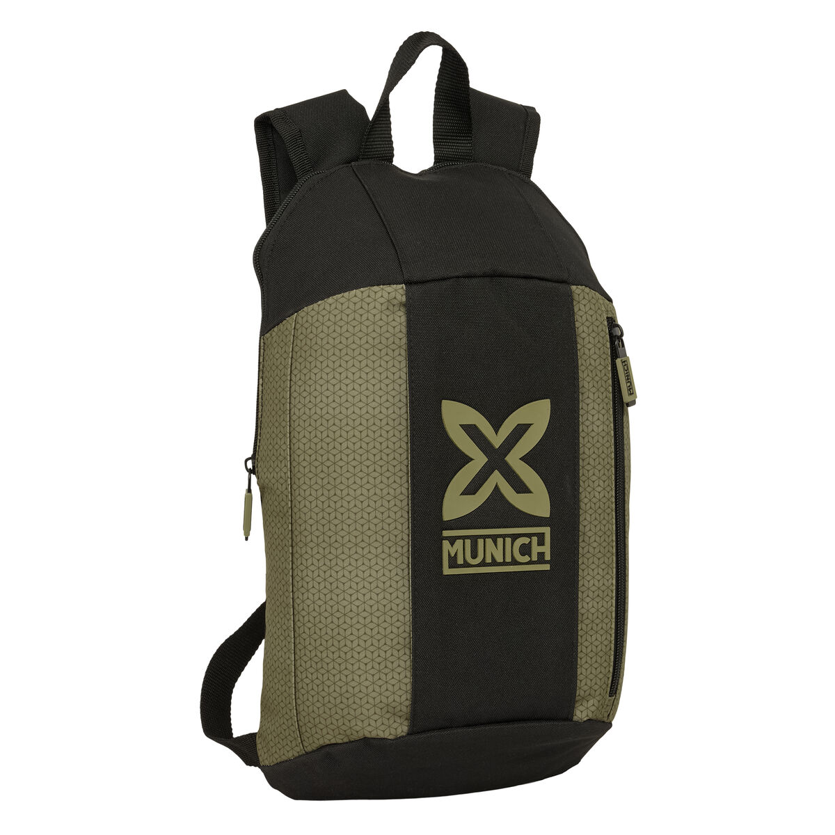 Ghiozdan Munich West Negru Verde 22 x 39 x 10 cm