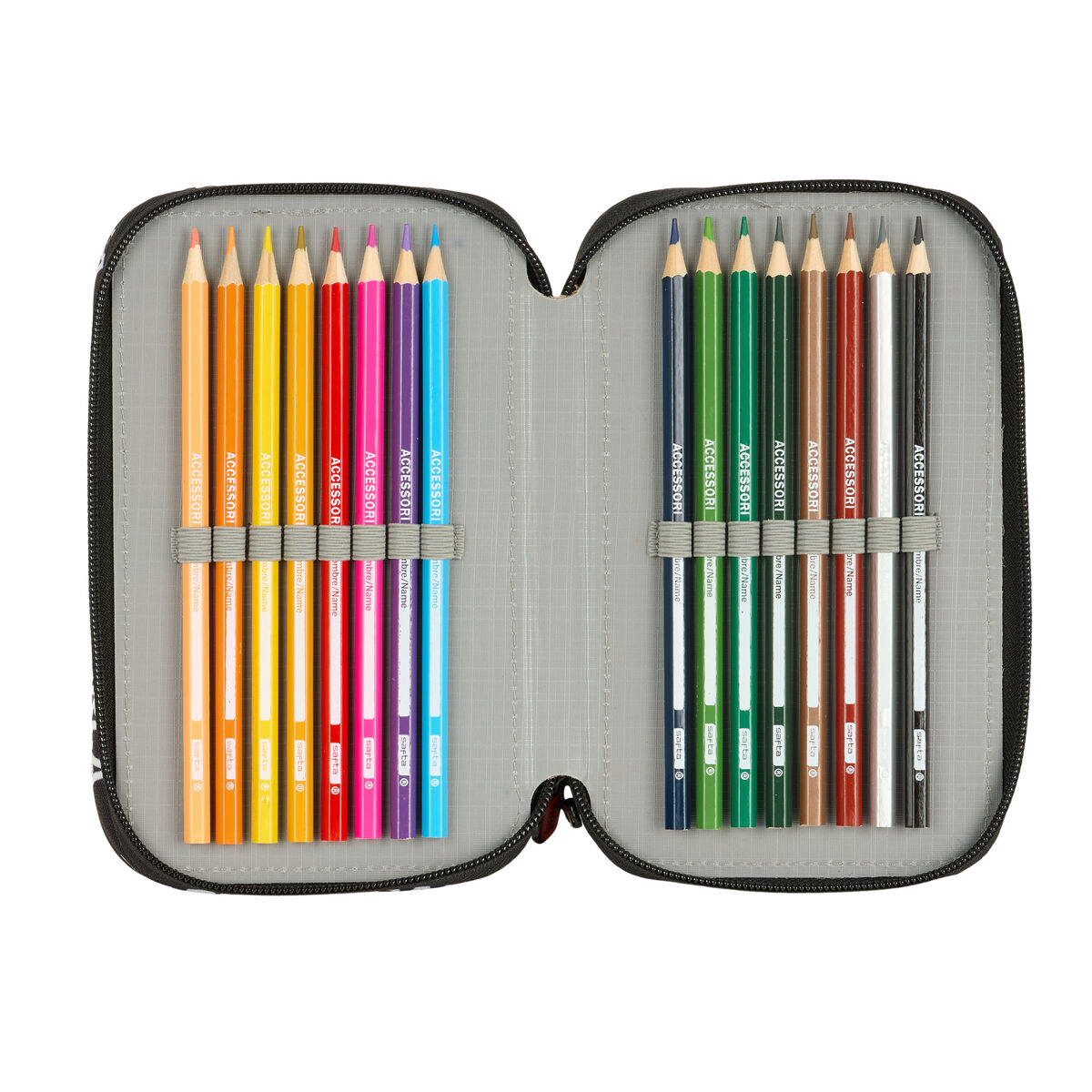 Geantă Universală F.C. Barcelona Negru 12,5 x 19,5 x 5,5 cm 37 Piese