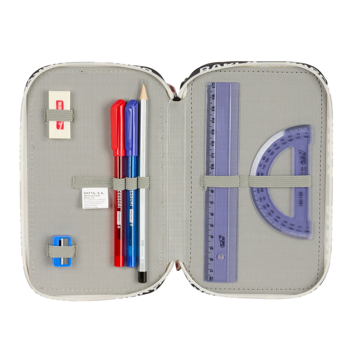 Geantă Universală F.C. Barcelona Negru 12,5 x 19,5 x 5,5 cm 37 Piese