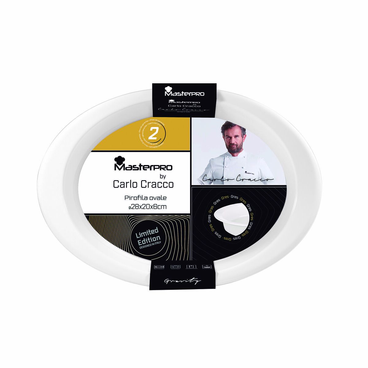 Matriţă pentru formă Masterpro CARLO CRACCO MP Ø 28 cm Metal