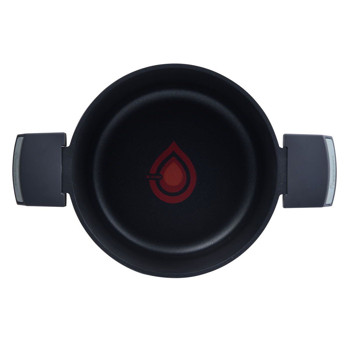 Caserolă Cu Capac Masterpro GASTRO REECO MP Negru