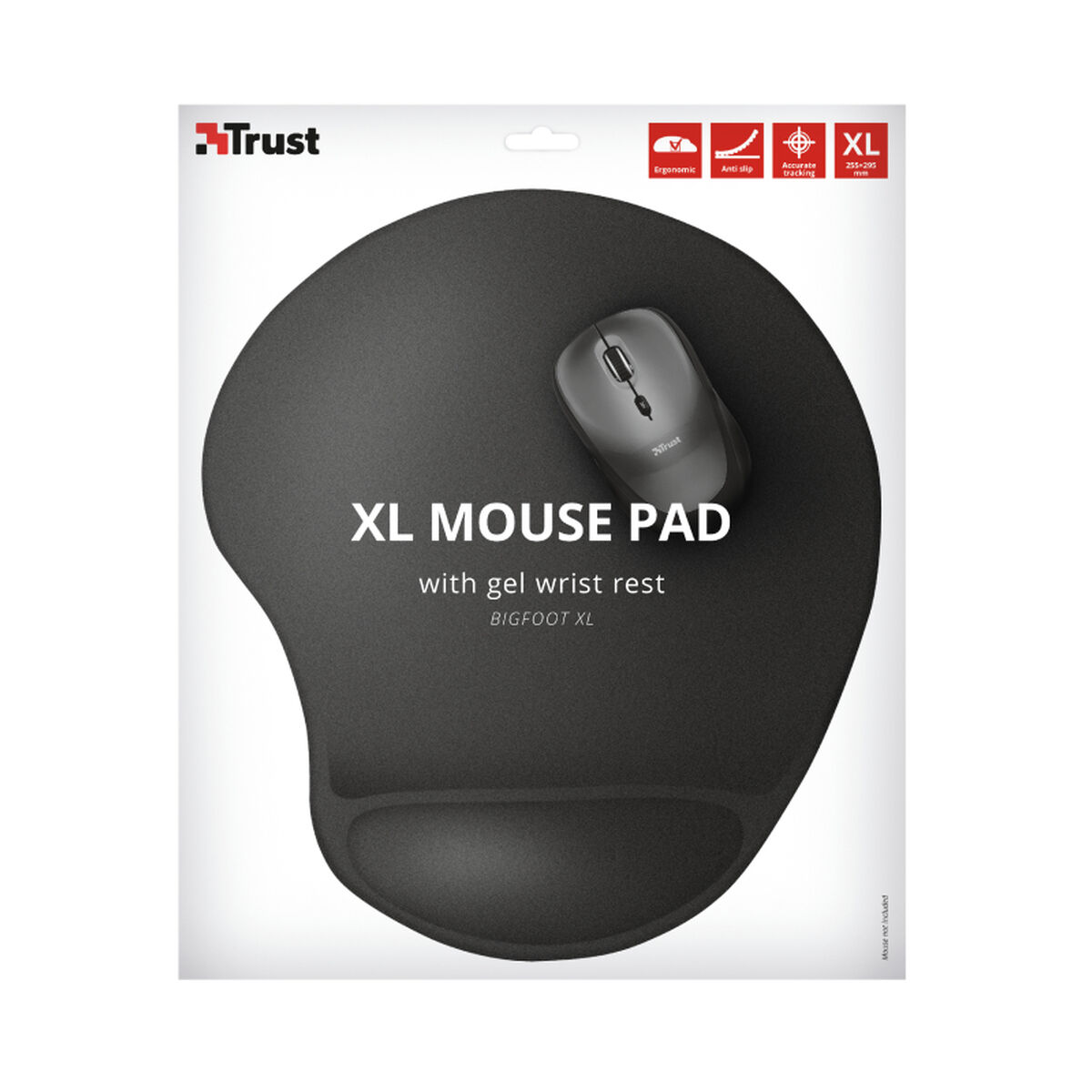 Covoraș antiderapant Trust BigFoot XL Negru