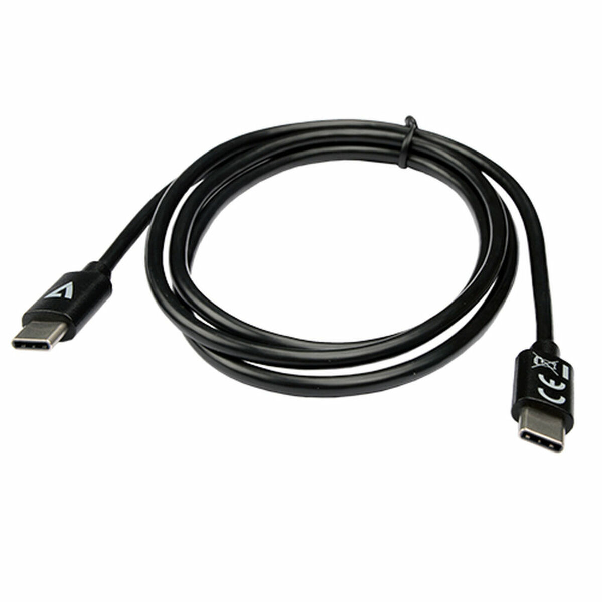 Cablu USB-C V7 V7USB2C-1M Negru 1 m (1 Unități)
