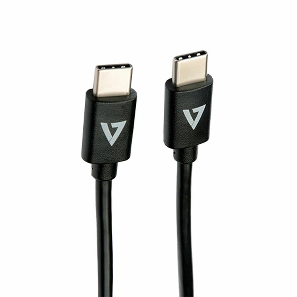 Cablu USB-C V7 V7USB2C-1M Negru 1 m (1 Unități)