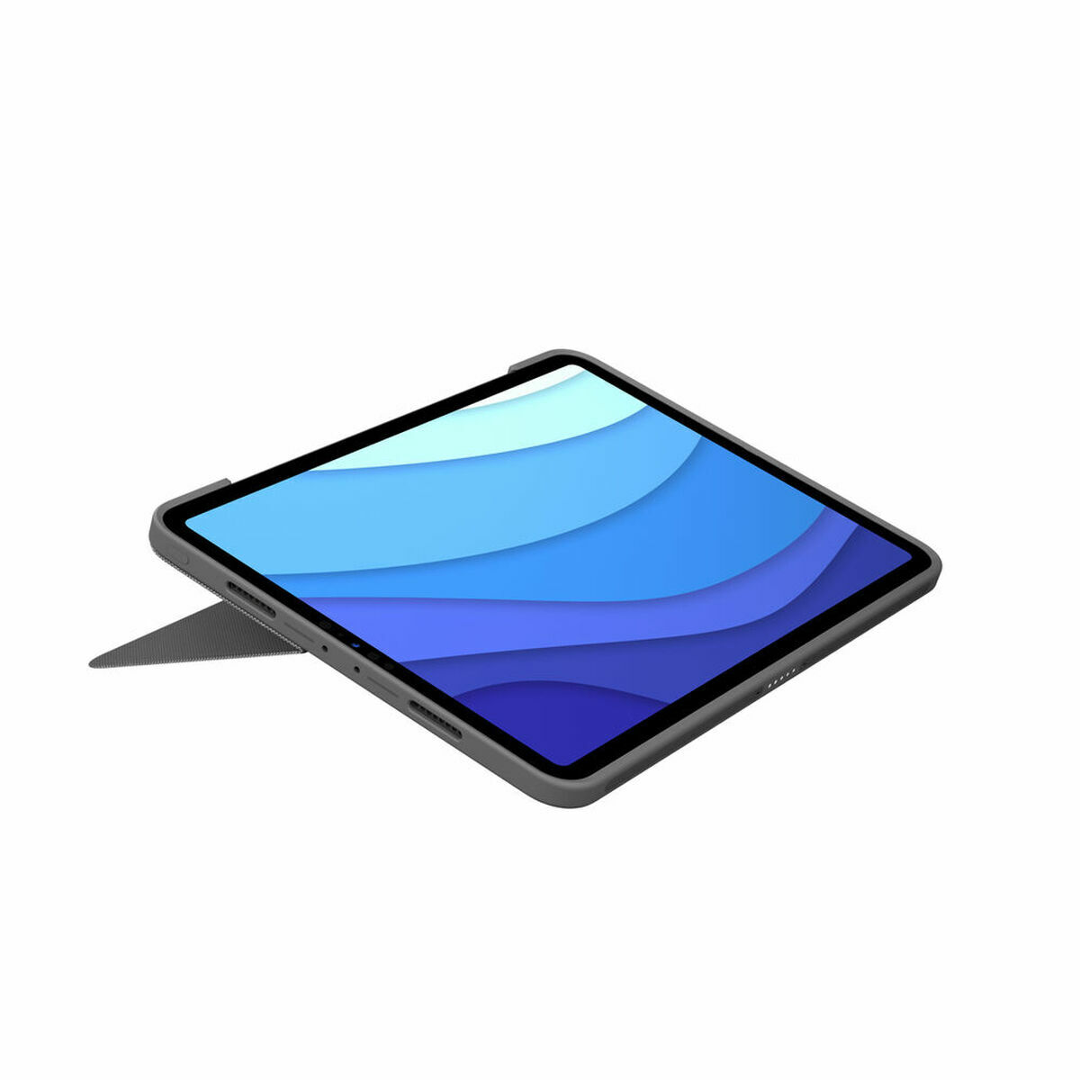 Husă pentru iPad + Tastatură Logitech 920-010145 Gri QWERTY