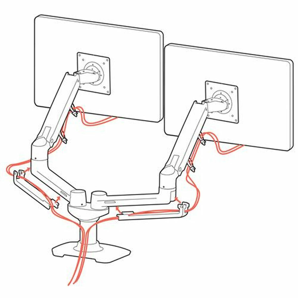 Suport de Masă pentru Ecran Ergotron ERG45245026 Argintiu 27"