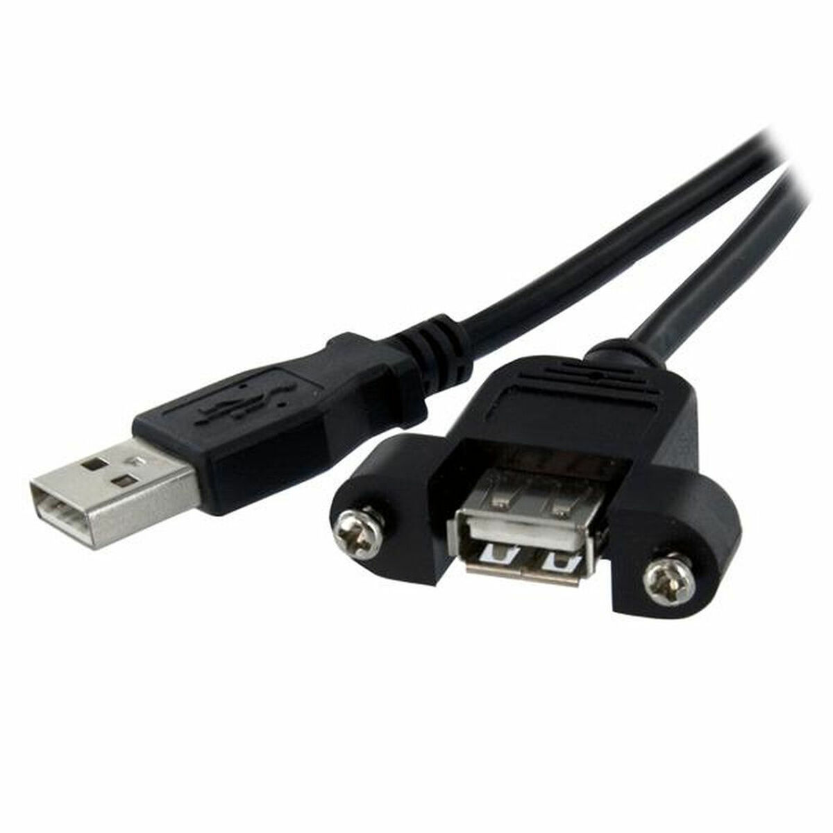 Cablu USB Startech USBPNLAFAM1          USB A Negru