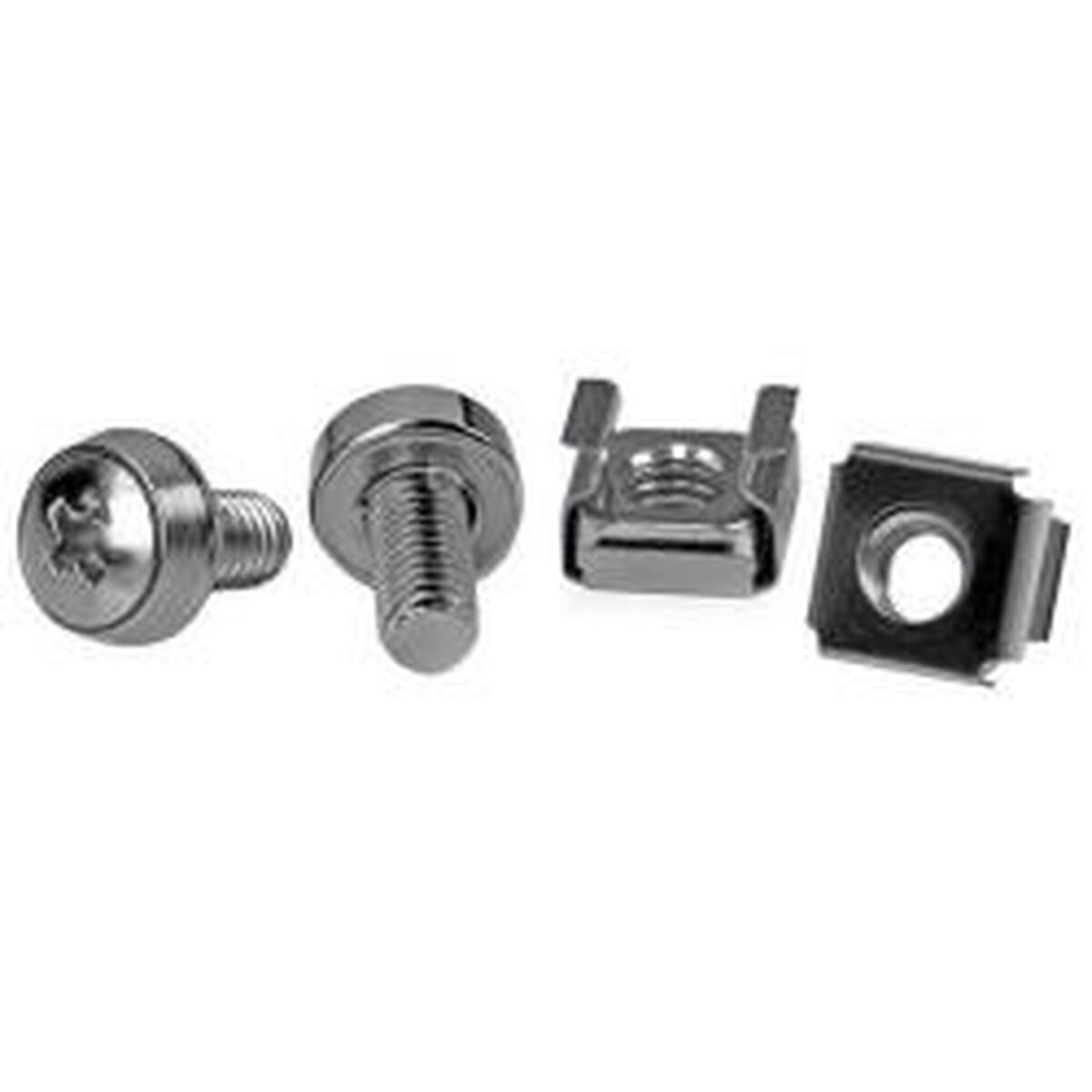 Suport Startech CABSCREWM6 Argintiu Oțel inoxidabil (50 Unități)