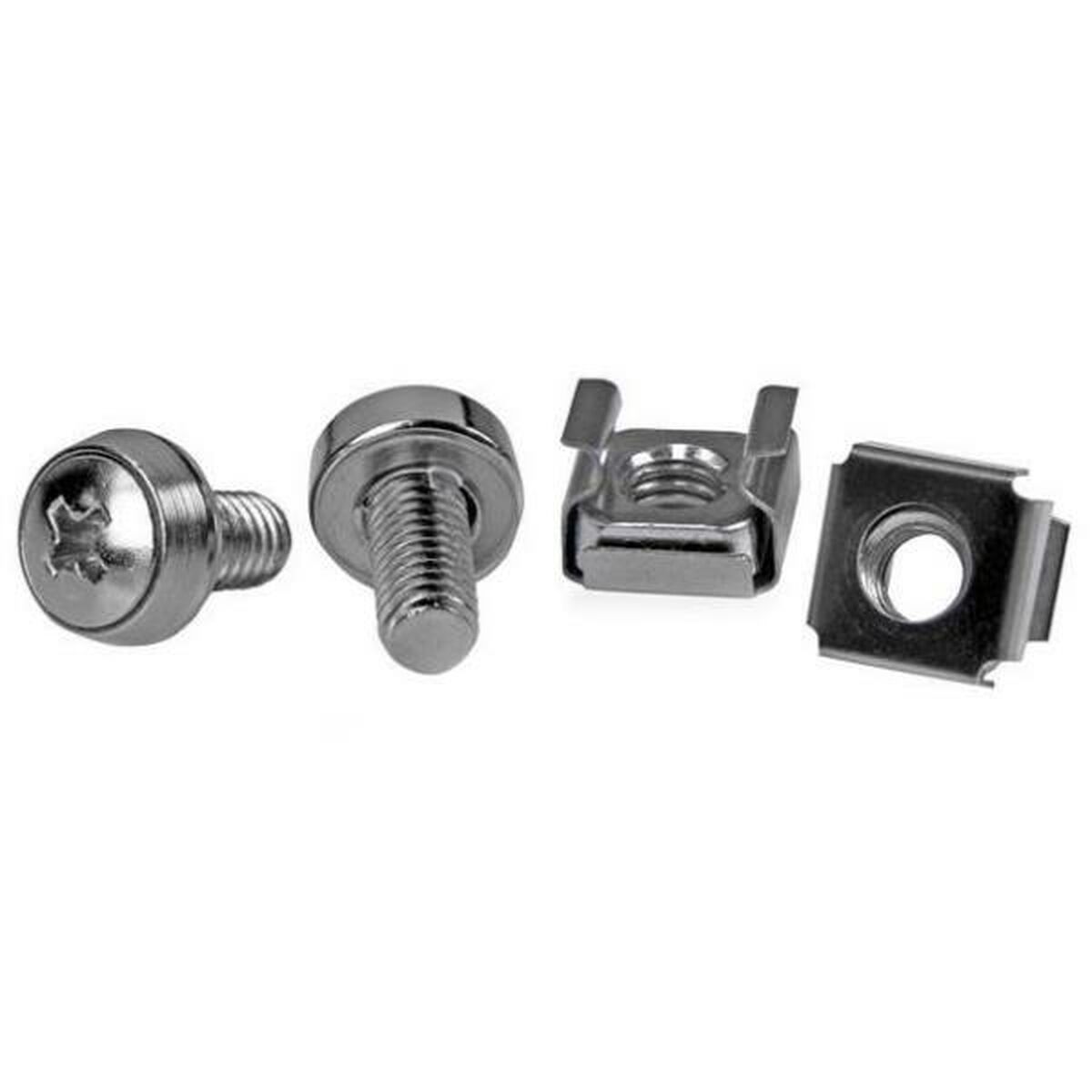 Suport Startech CABSCREWM6 Argintiu Oțel inoxidabil (50 Unități)