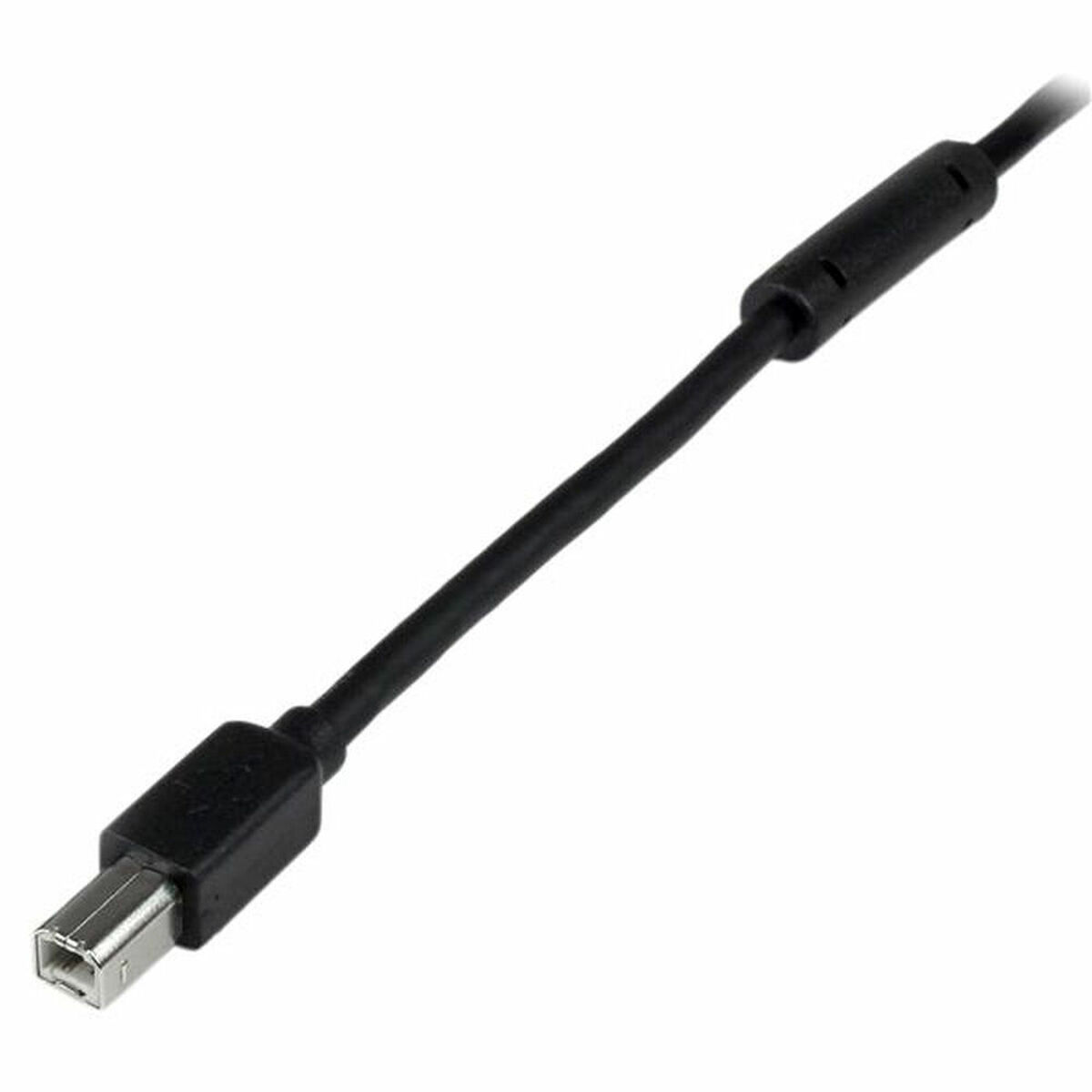Cablu USB A la USB B Startech USB2HAB65AC          Negru